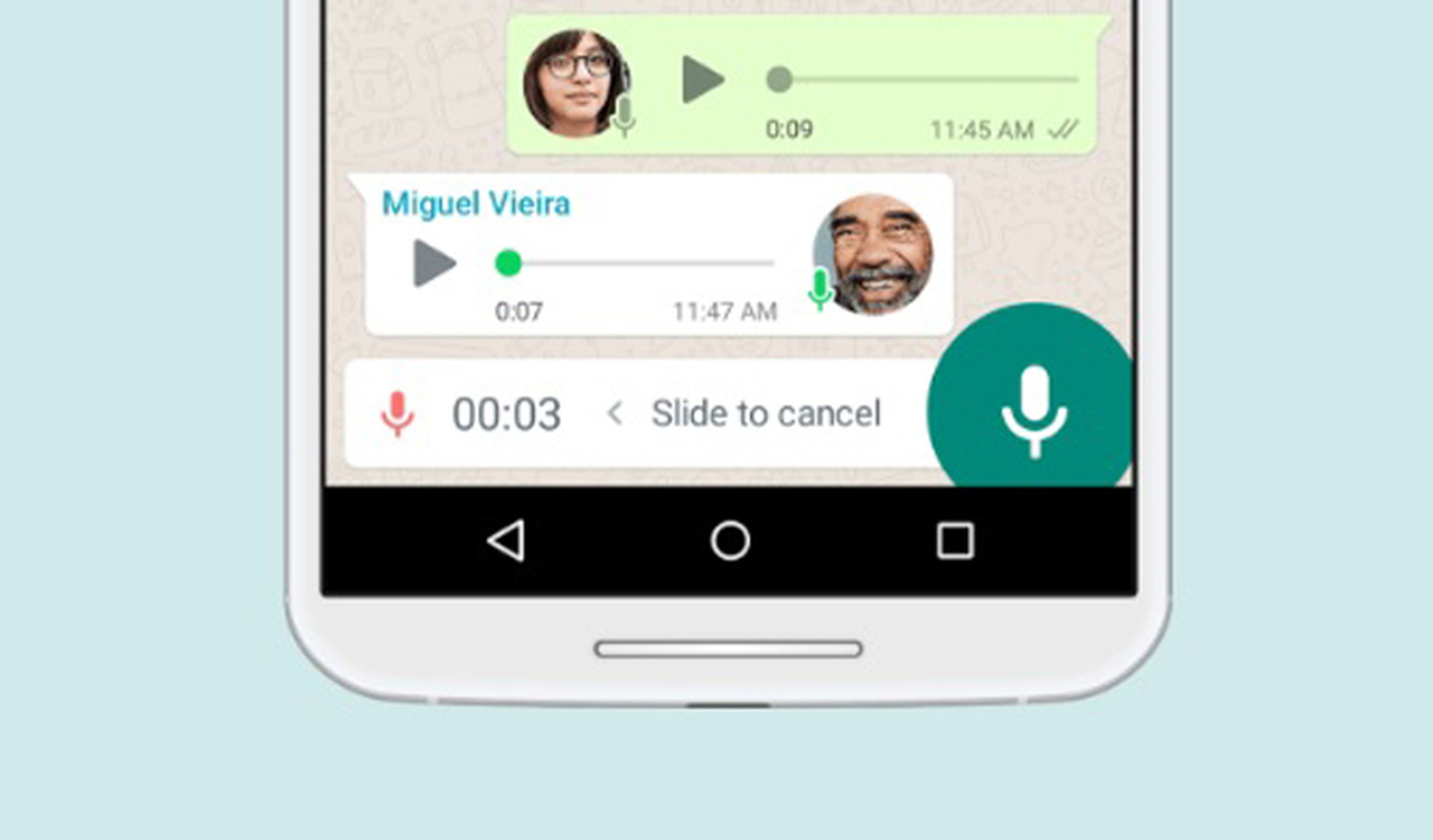 WhatsApp: truco para que otros no oigan tus mensajes de voz