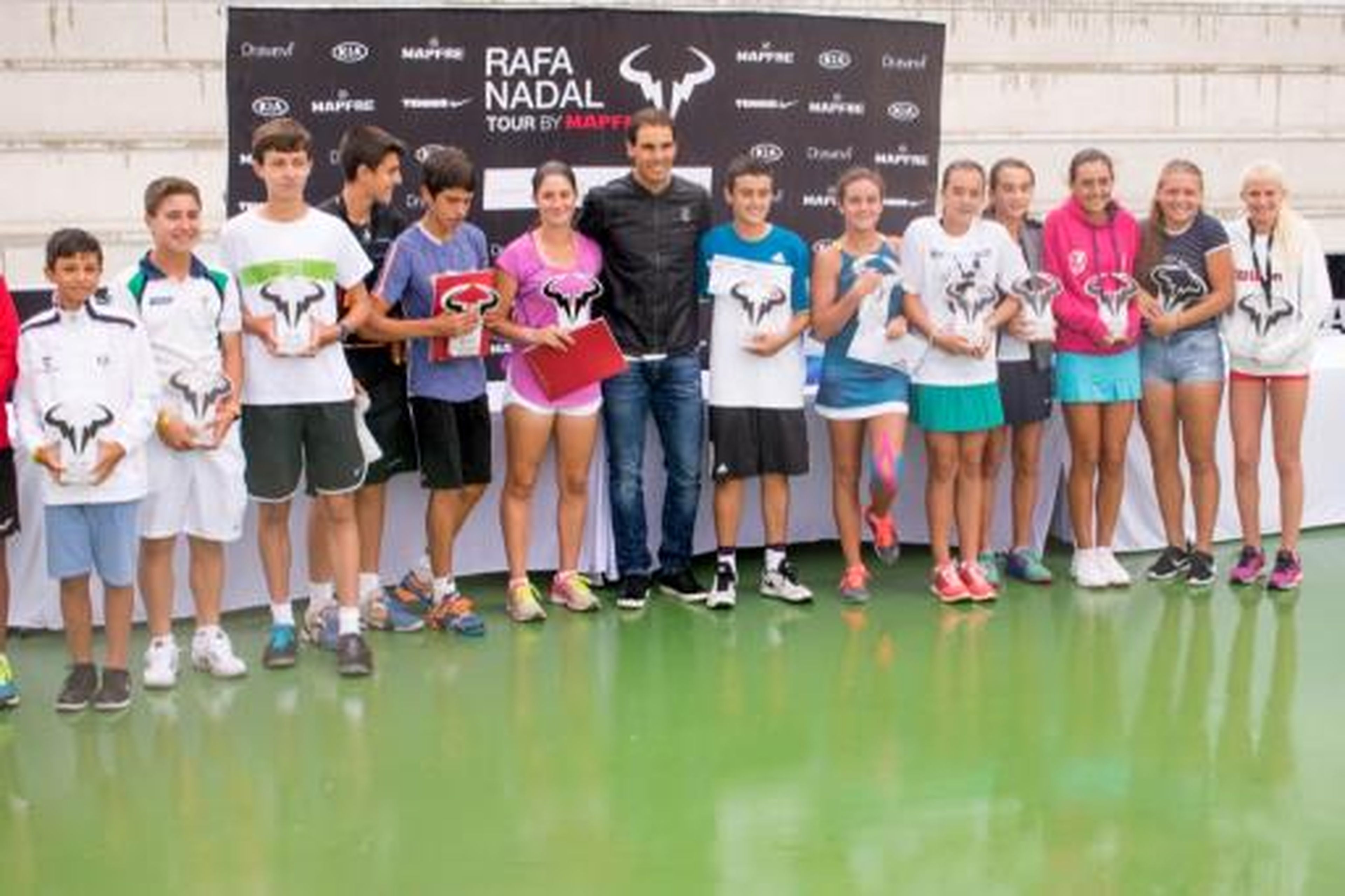 Kia, de nuevo con el 'Rafa Nadal Tour' by Mapfre