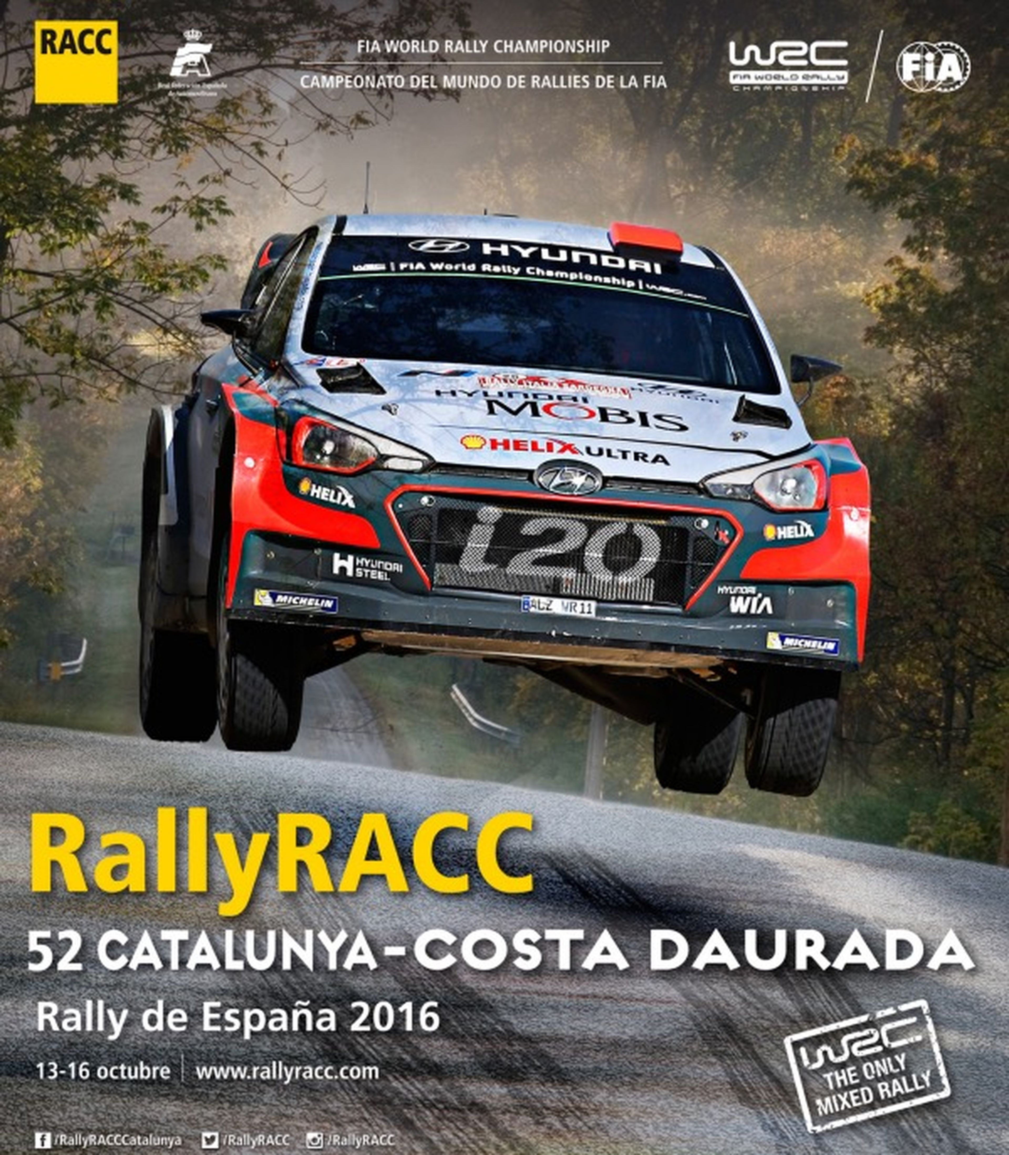 Cartel oficial del Rally de Catalunya 2016