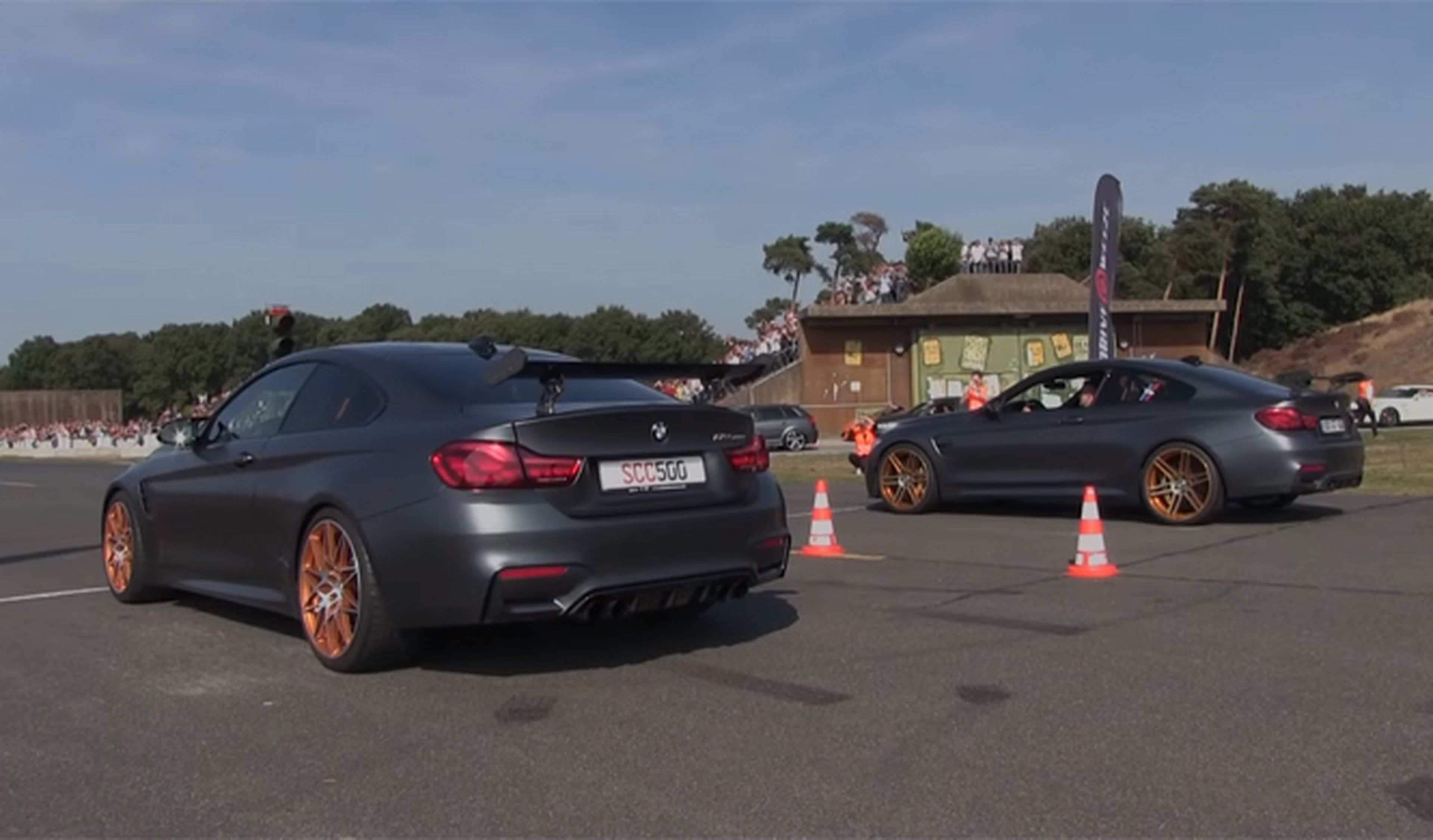 Vídeo: duelo entre dos BMW M4 GTS, M5 y Corvette