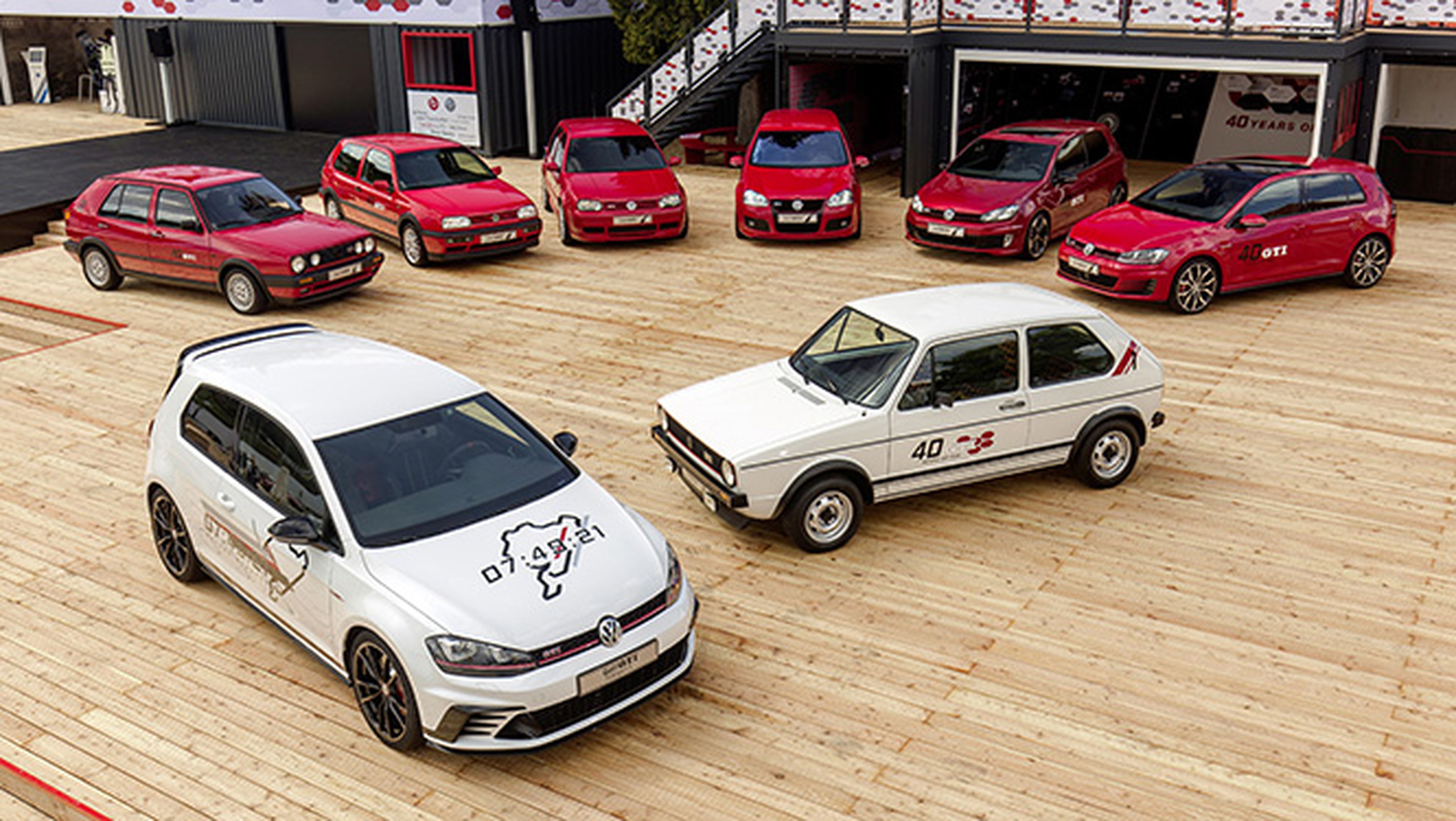 VW organiza la mayor concentración de Golf GTI de España