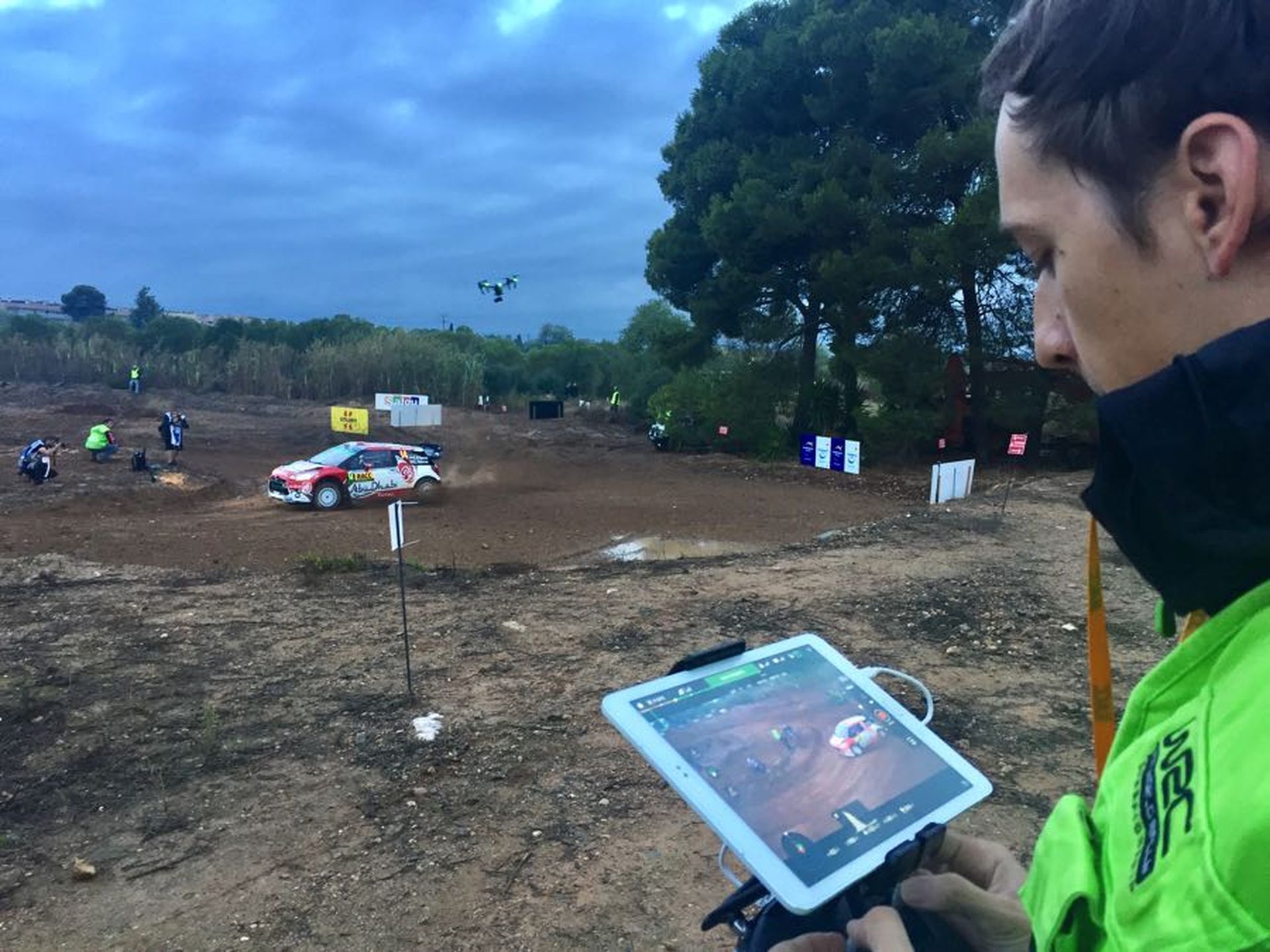 DJI en el Rally RACC de Cataluña 2016