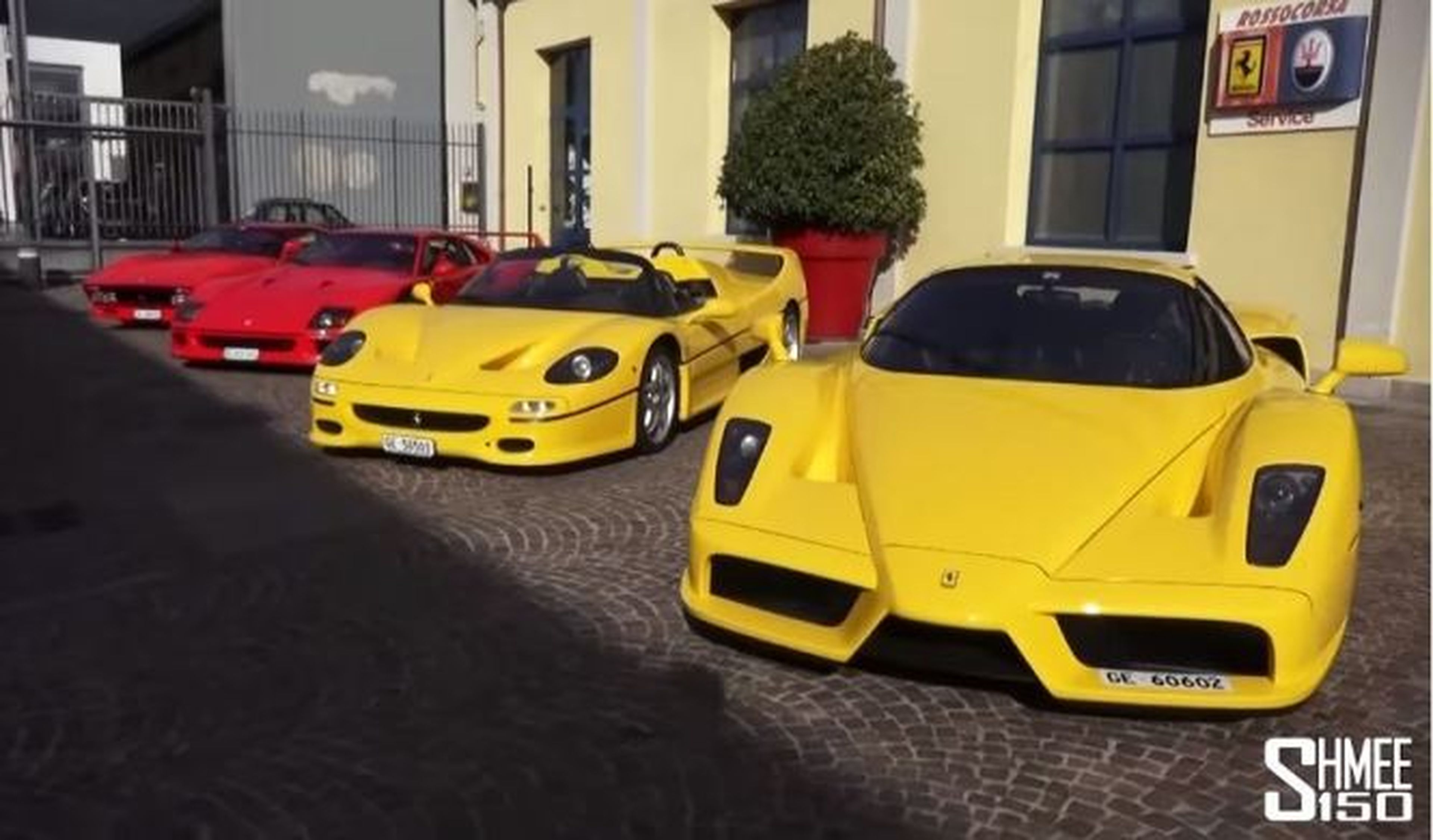 Vídeo: al volante del Ferrari 288 GTO, F40, F50 y Enzo