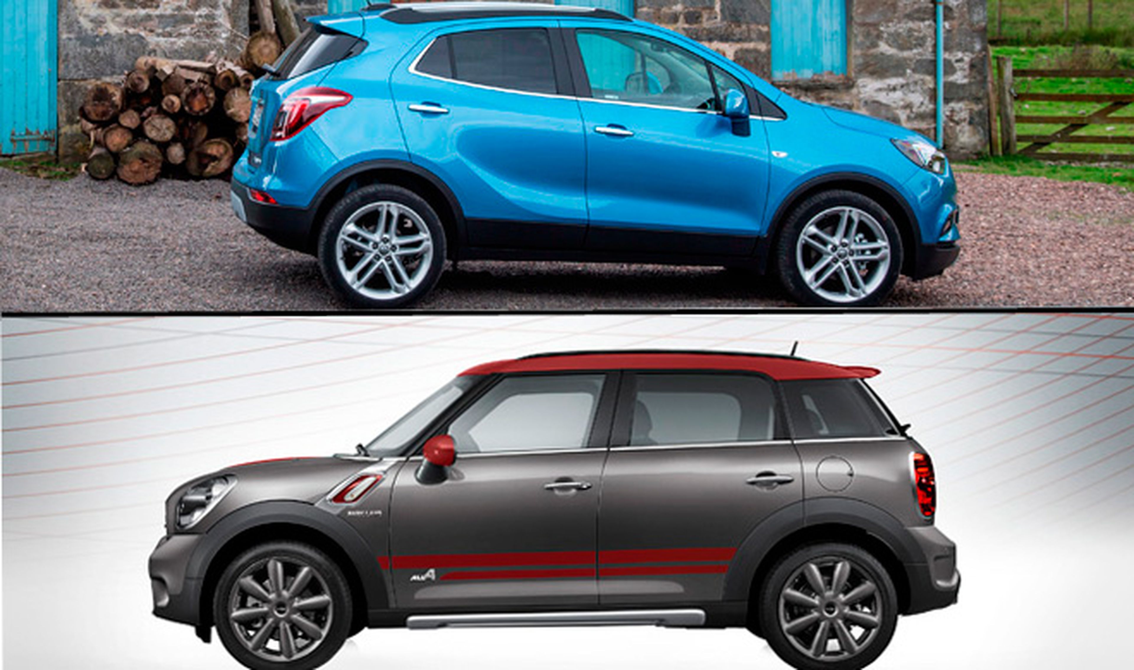 ¿Cuál es mejor, Opel Mokka X o Mini Countryman?