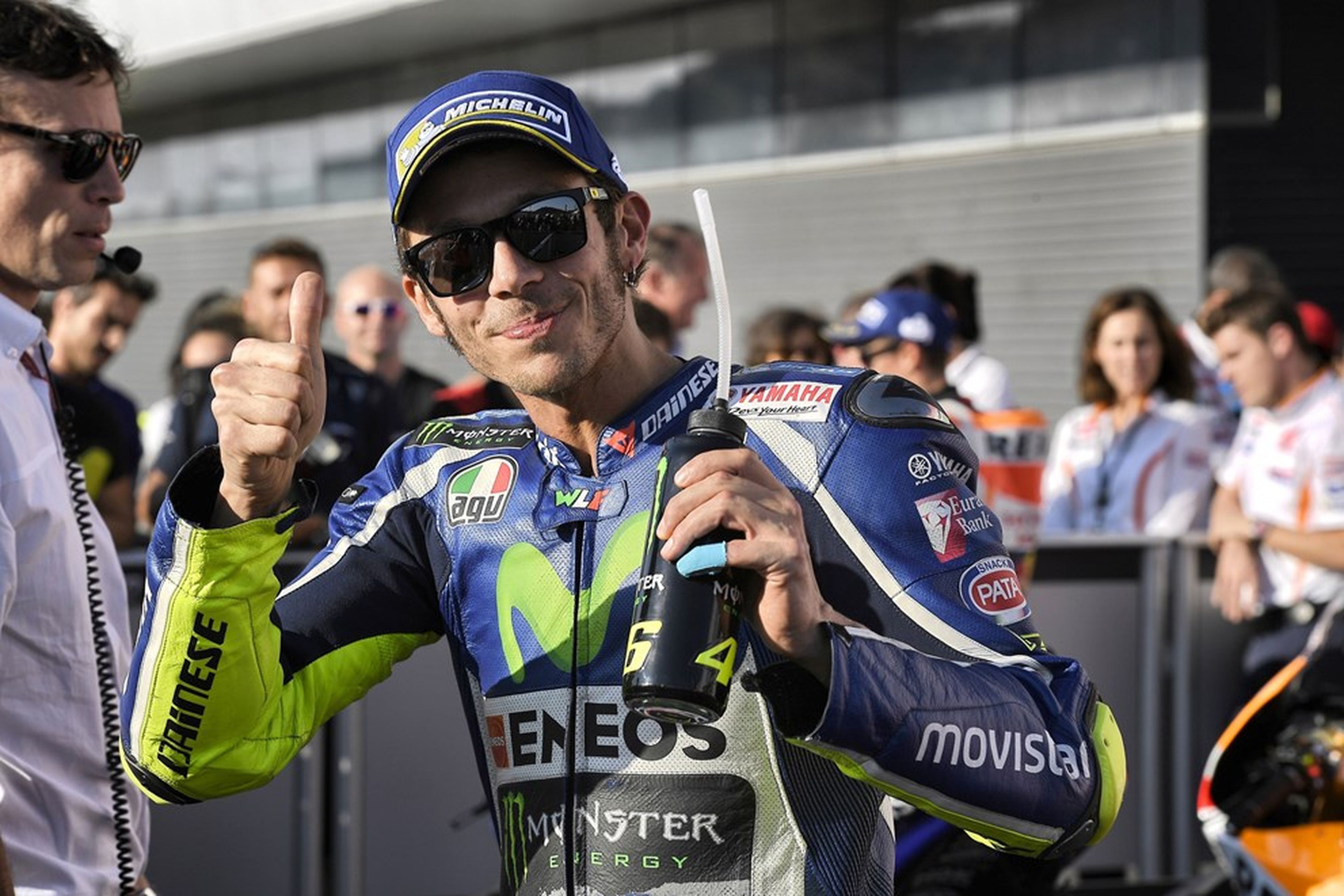 La excusa de Rossi para no felicitar a Márquez