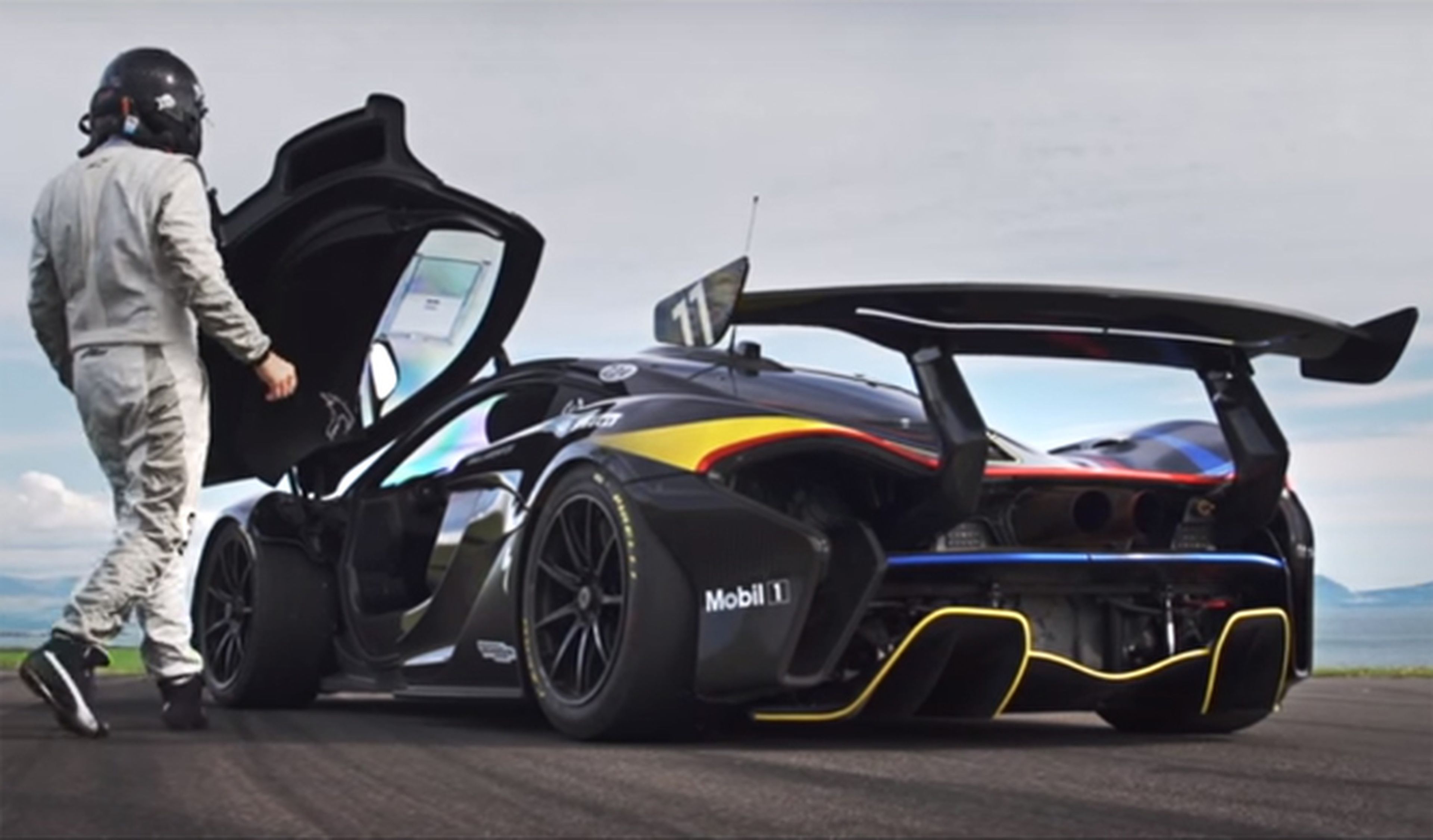 Vídeo: a tope en circuito con un McLaren P1 GTR de 1.000 CV