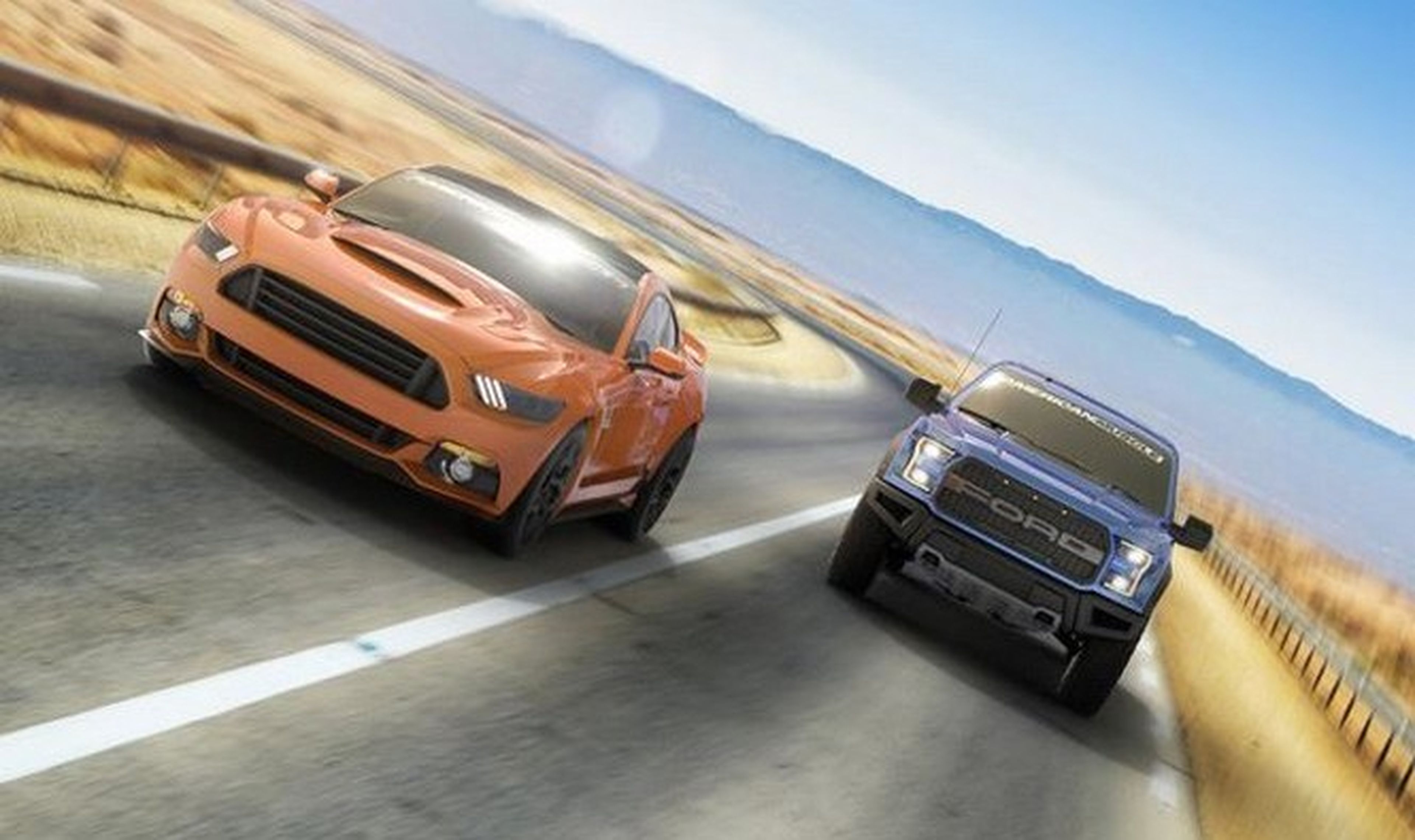 American Muscle presenta este Ford Mustang y Ford Raptor