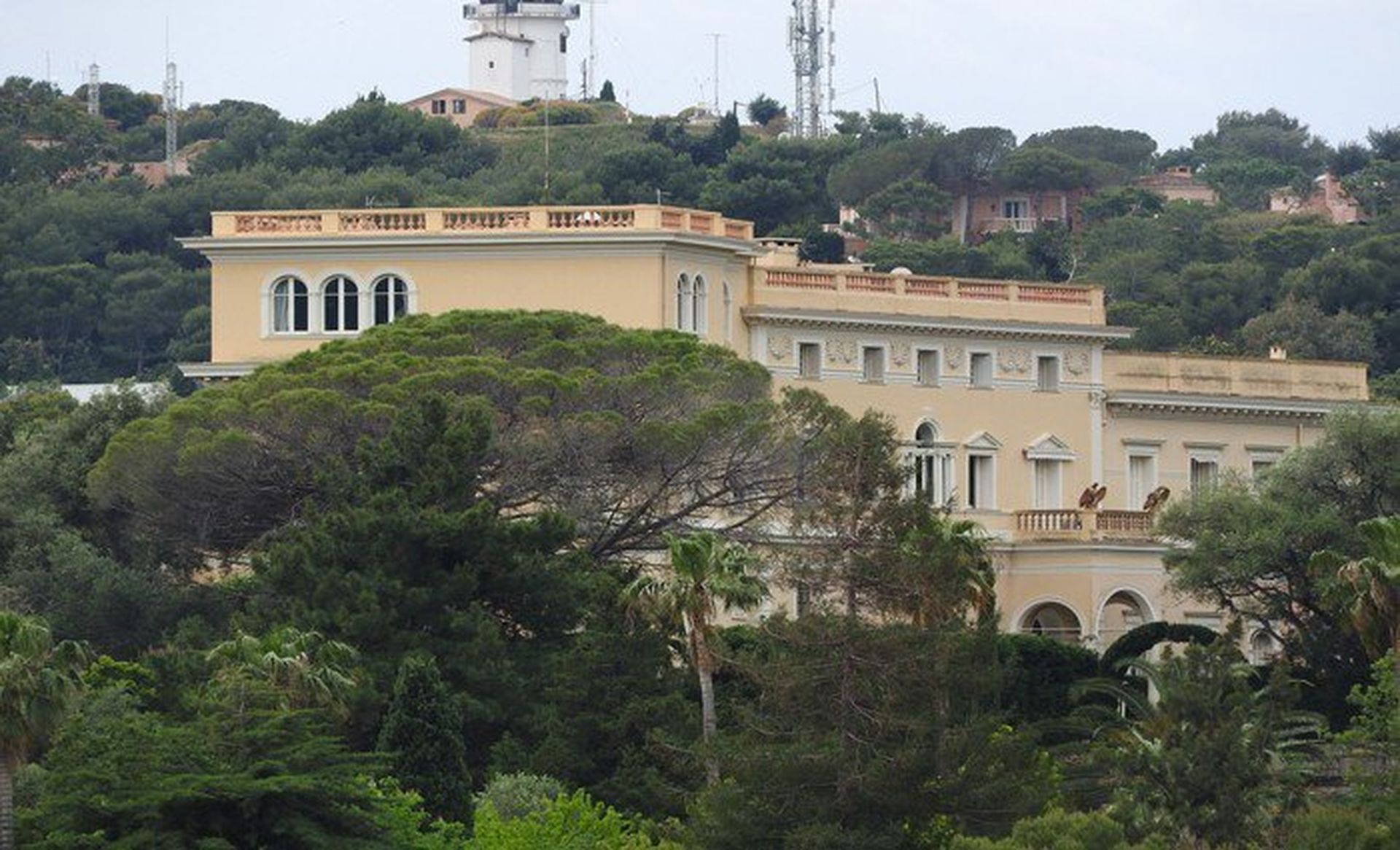 La villa del rey Leopoldo II