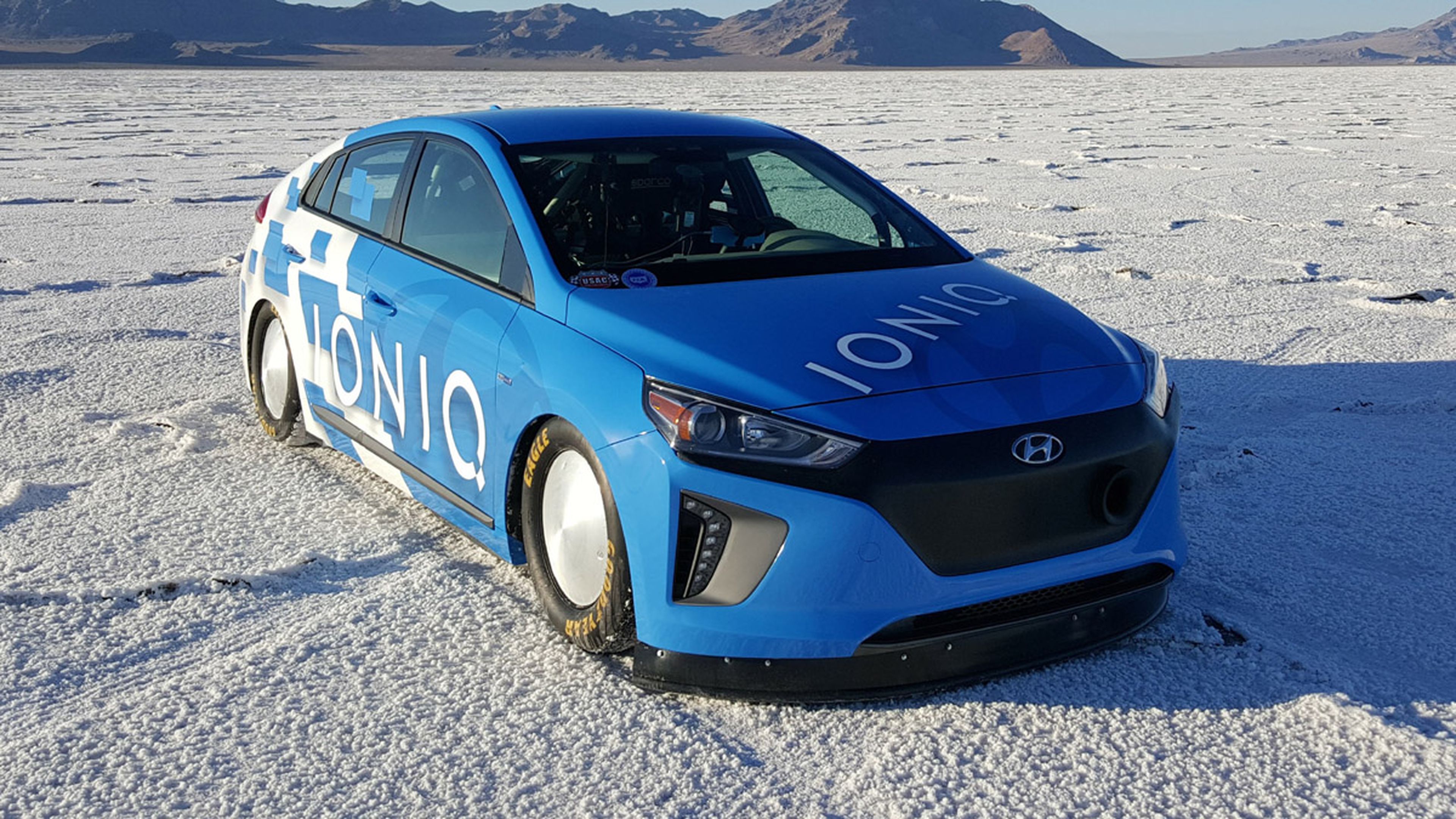 Hyundai Ioniq Hybrid récord velocidad