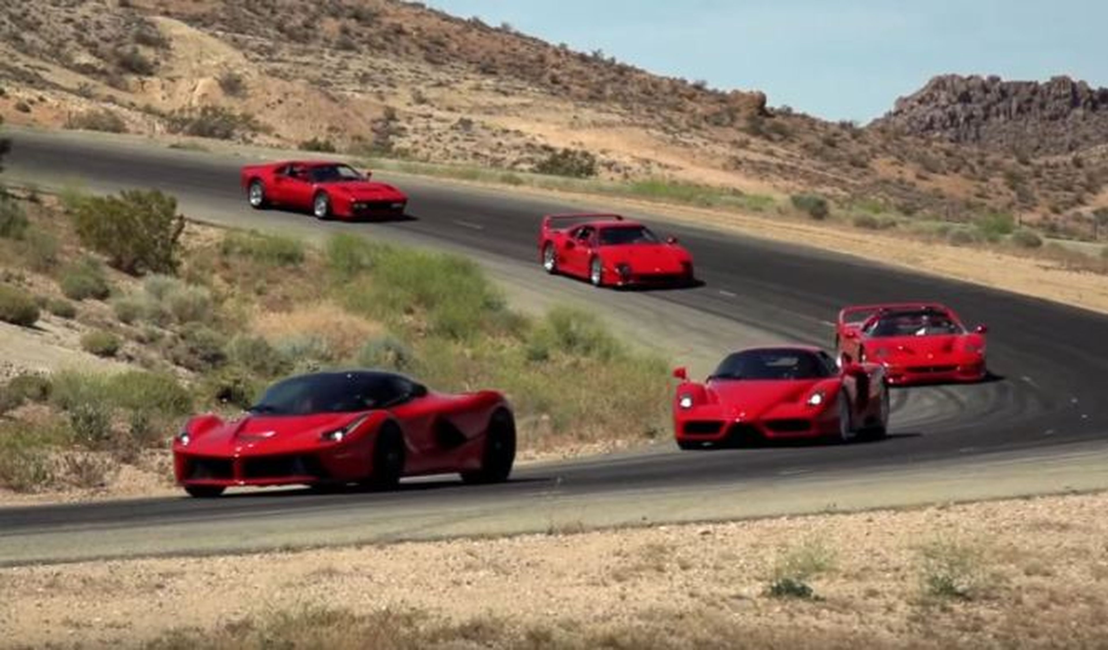 Vídeo: Jay Leno con los cinco Ferrari más coleccionables