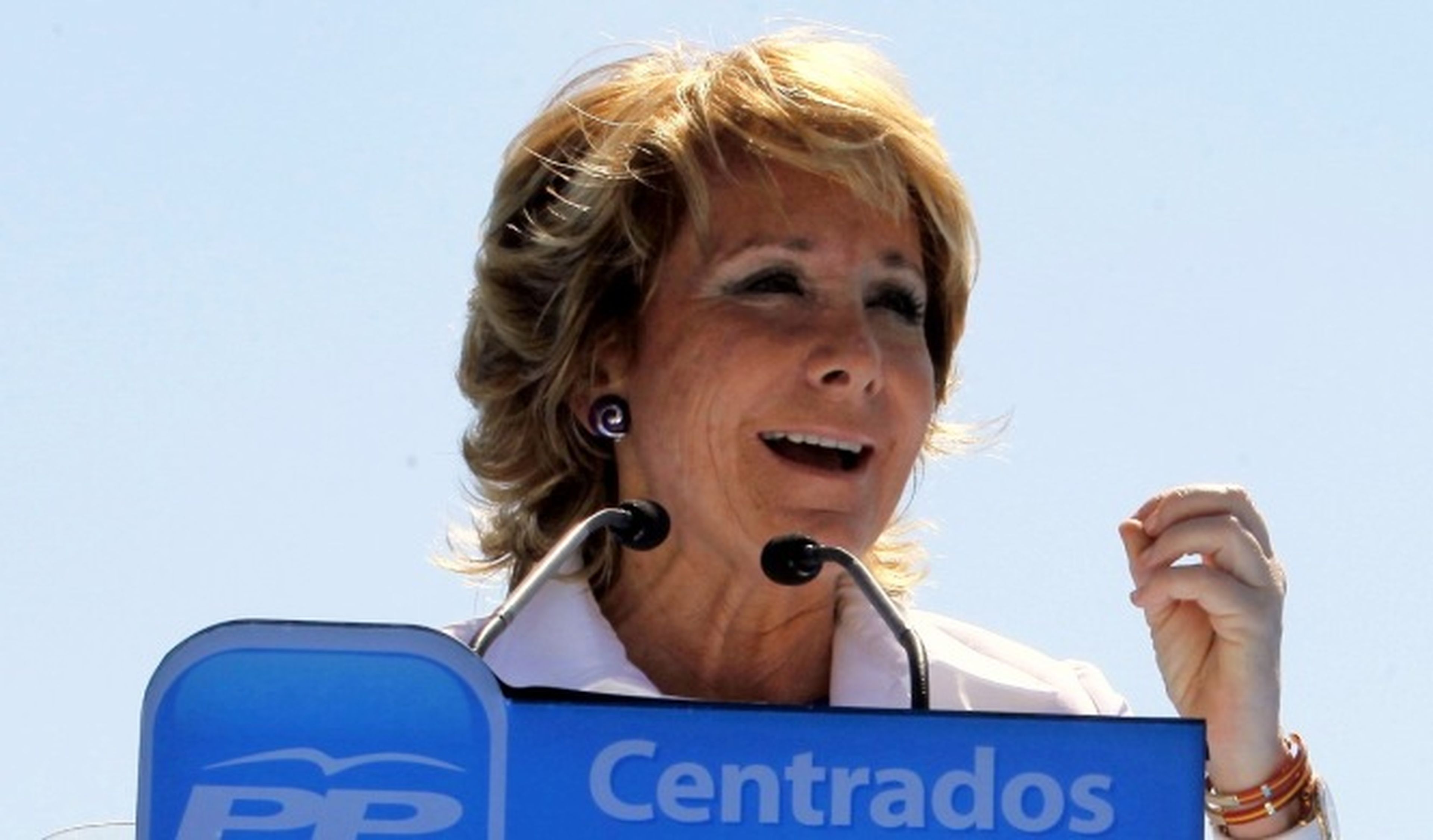 Esperanza Aguirre califica a Ahora Madrid de “cochófobos”