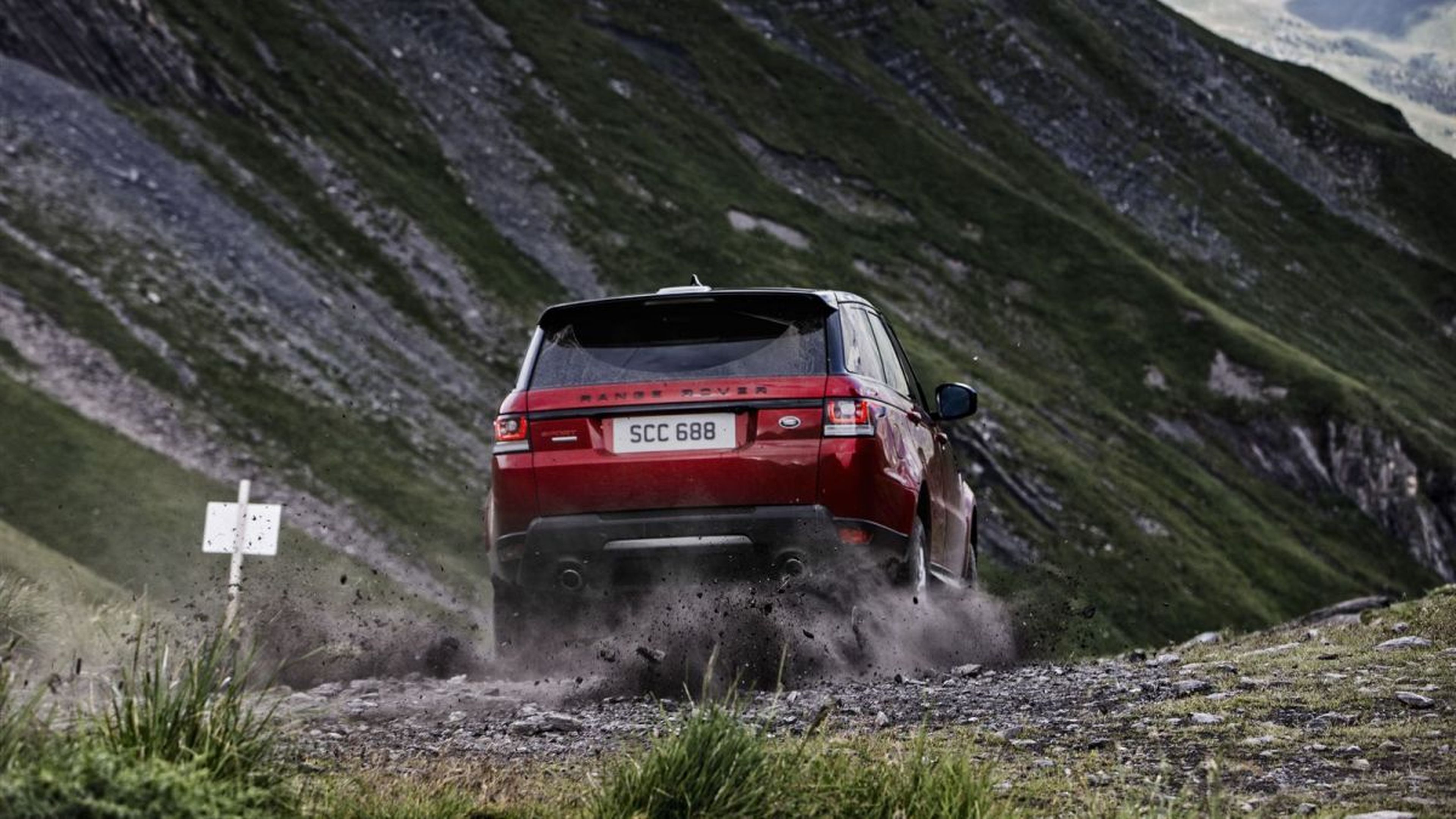 Range Rover Sport en los Alpes