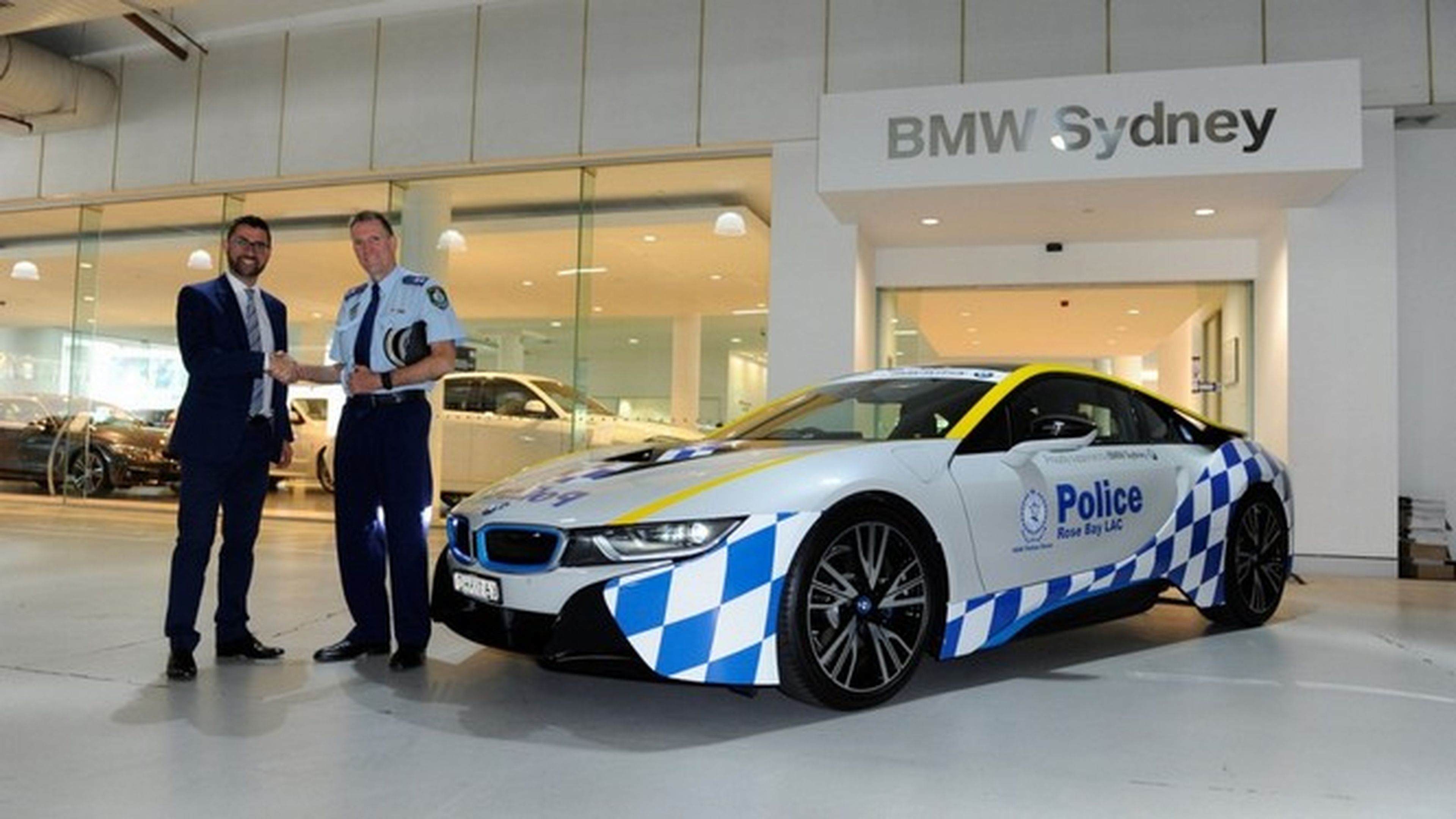 Un BMW i8, el nuevo miembro de la policía australiana
