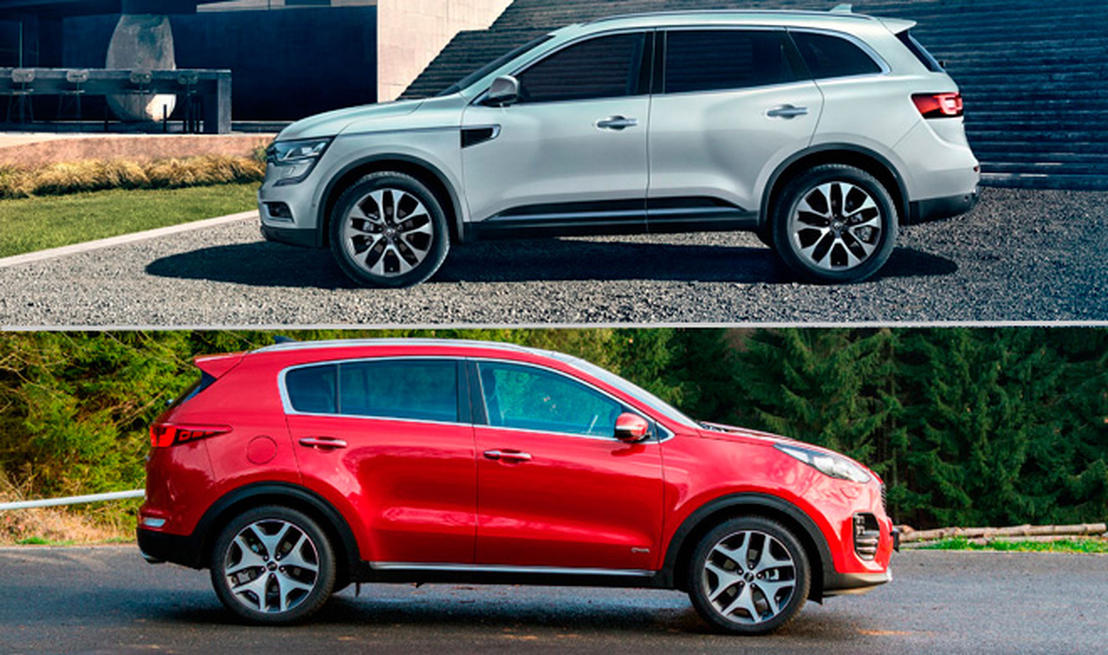 ¿Cuál es mejor, Renault Koleos o Kia Sportage?
