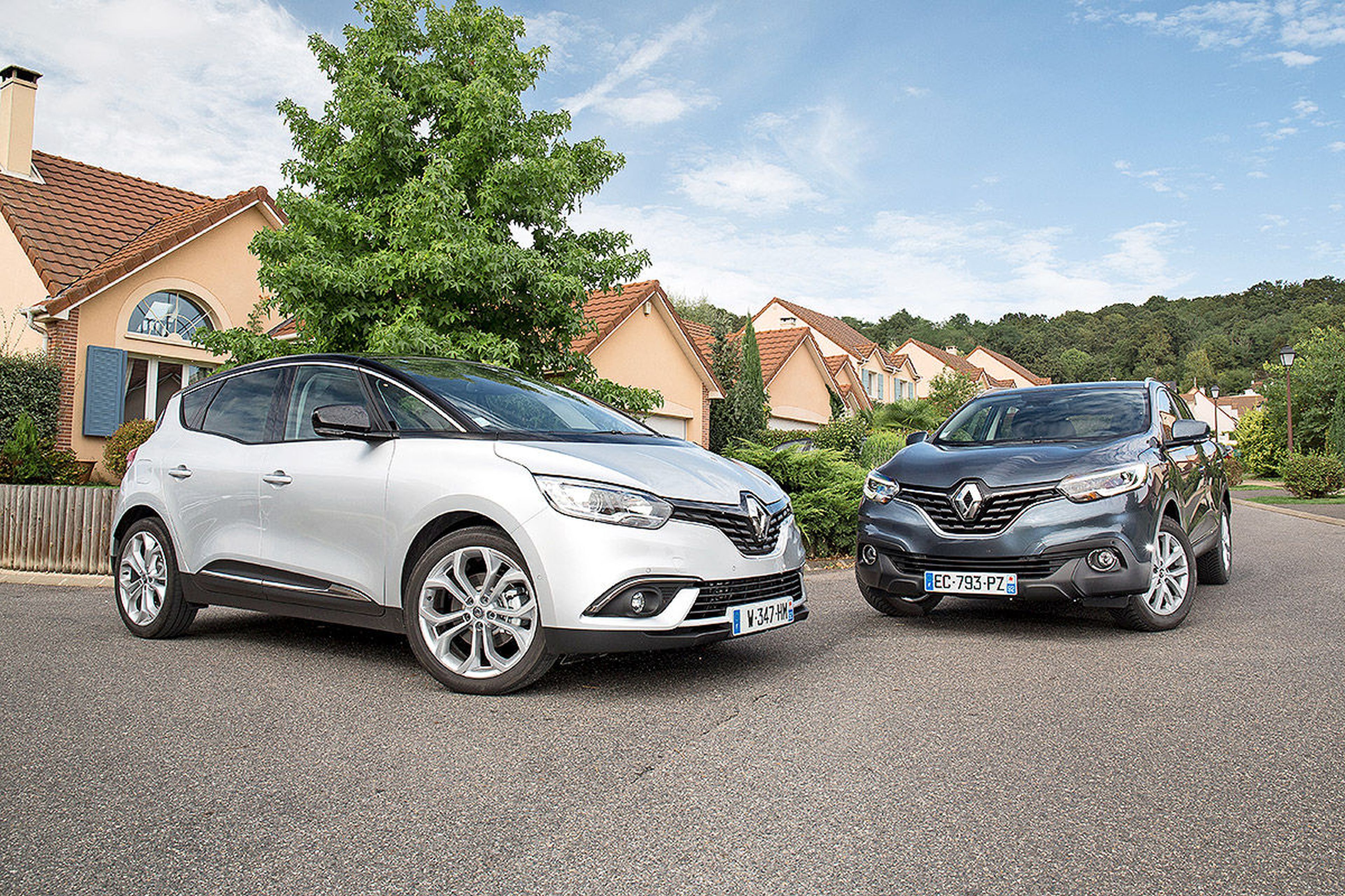 Duelo fratricida: Renault Kadjar vs Renault Secénic
