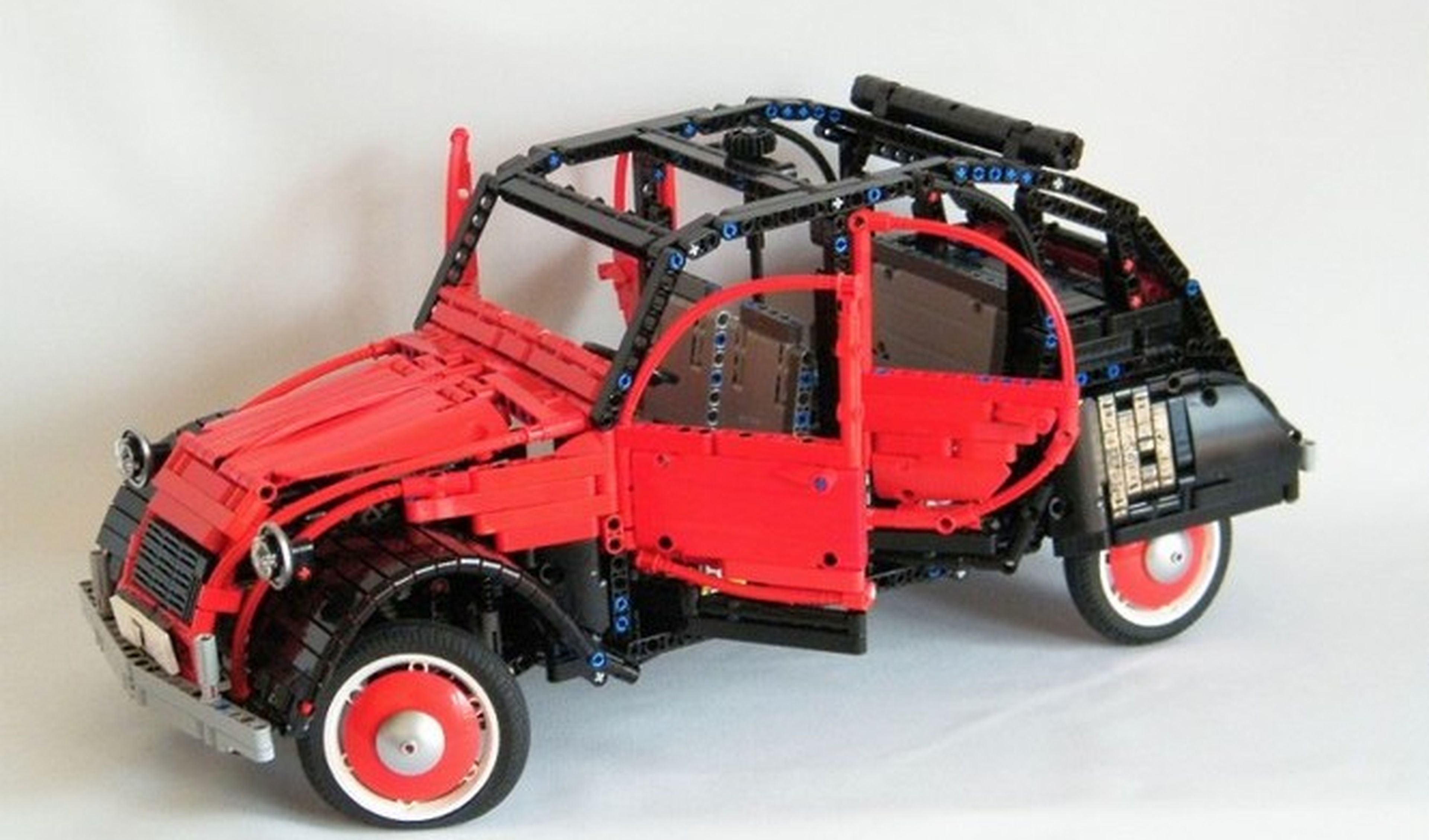 Este Citroën 2CV de Lego parece de verdad