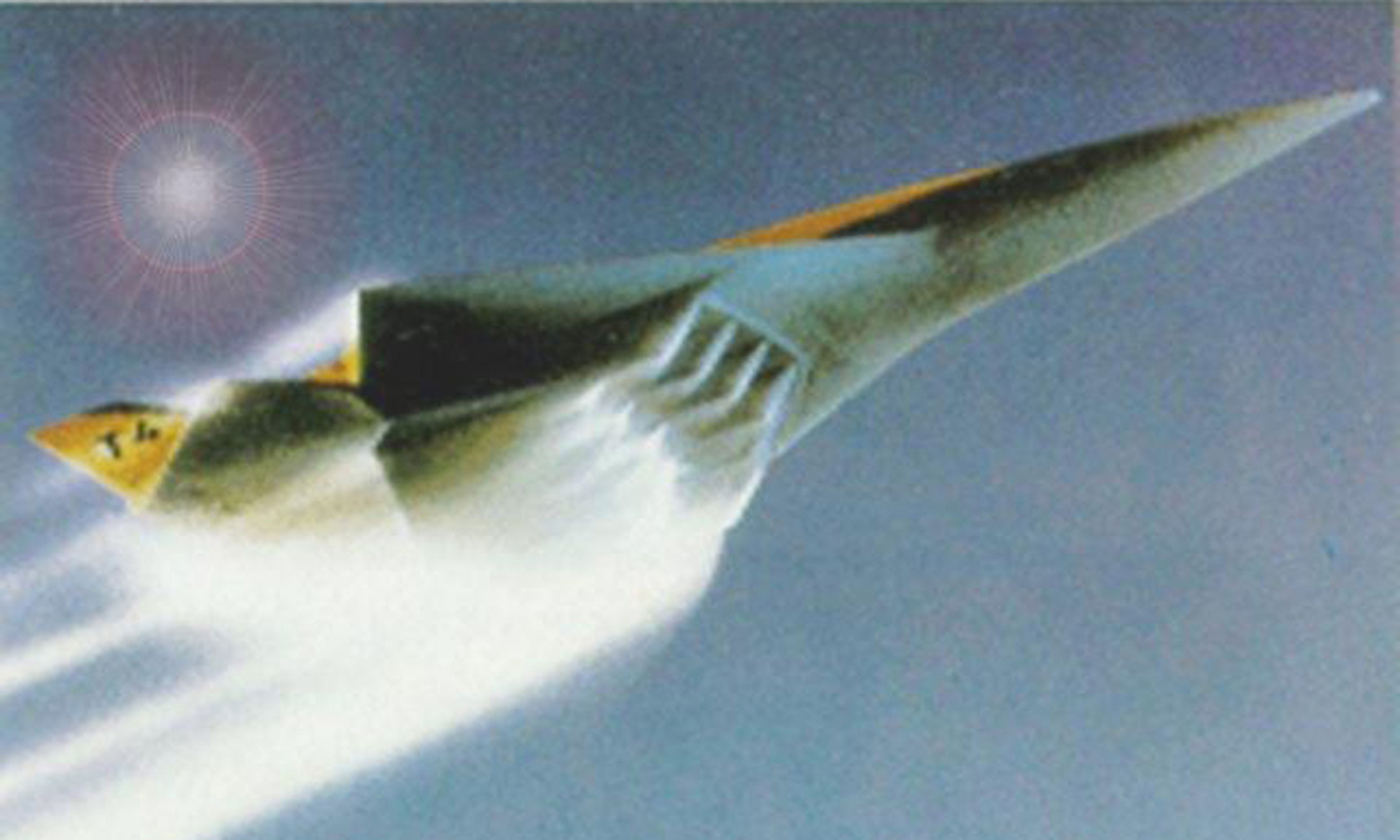 El nuevo avión supersónico para carreras espaciales