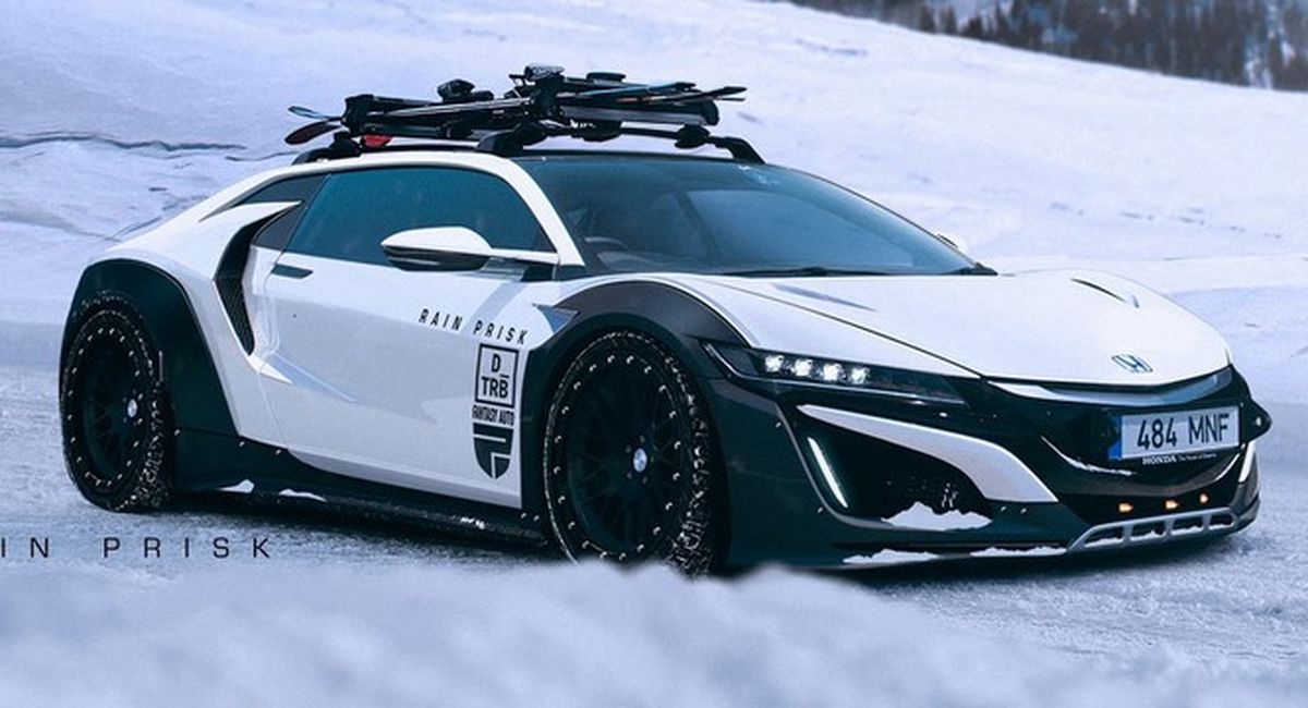 Honda NSX Shooting Brake, ¡brutal!