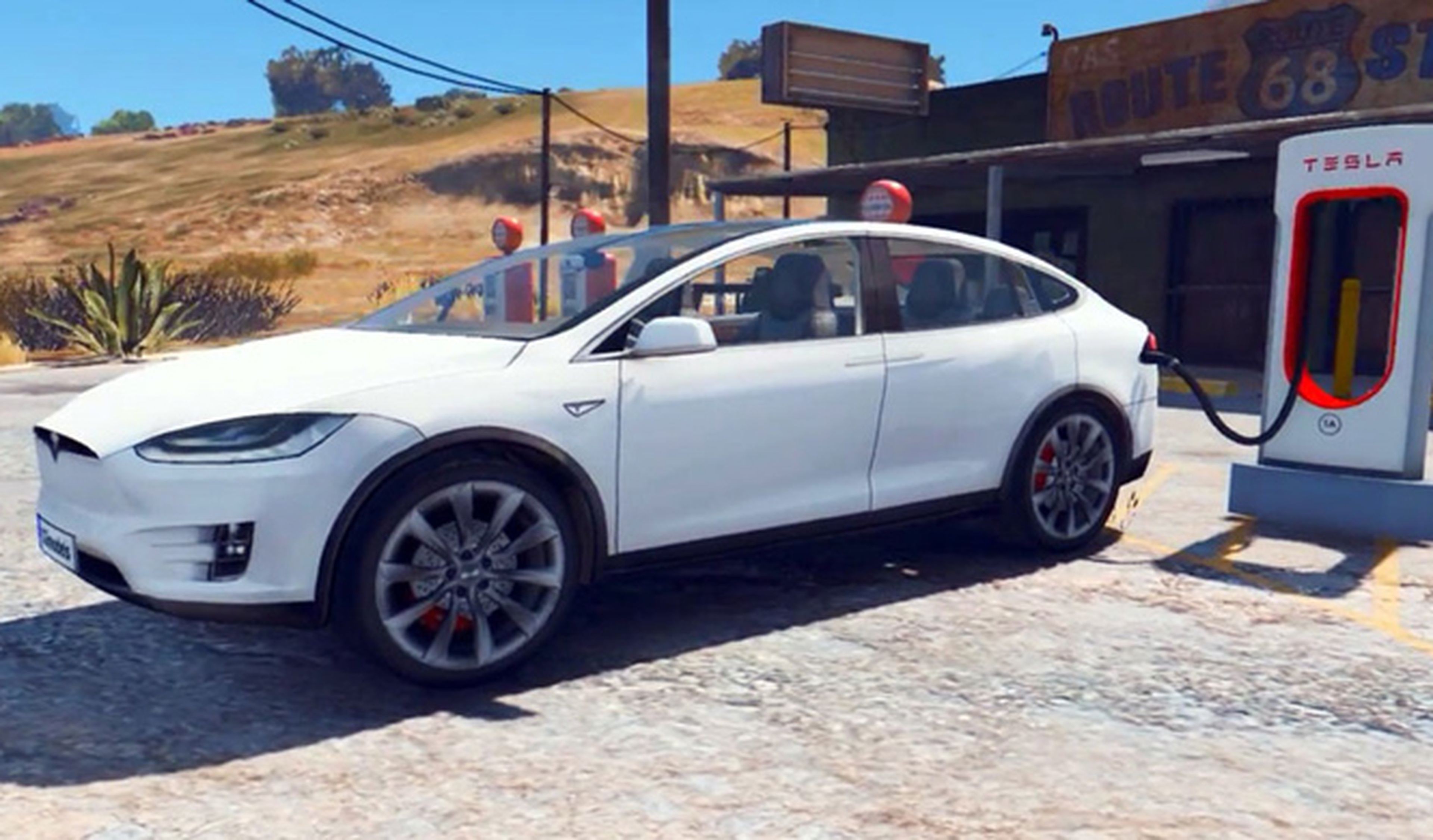 Ahora puedes conducir un Tesla Model X en el GTA V