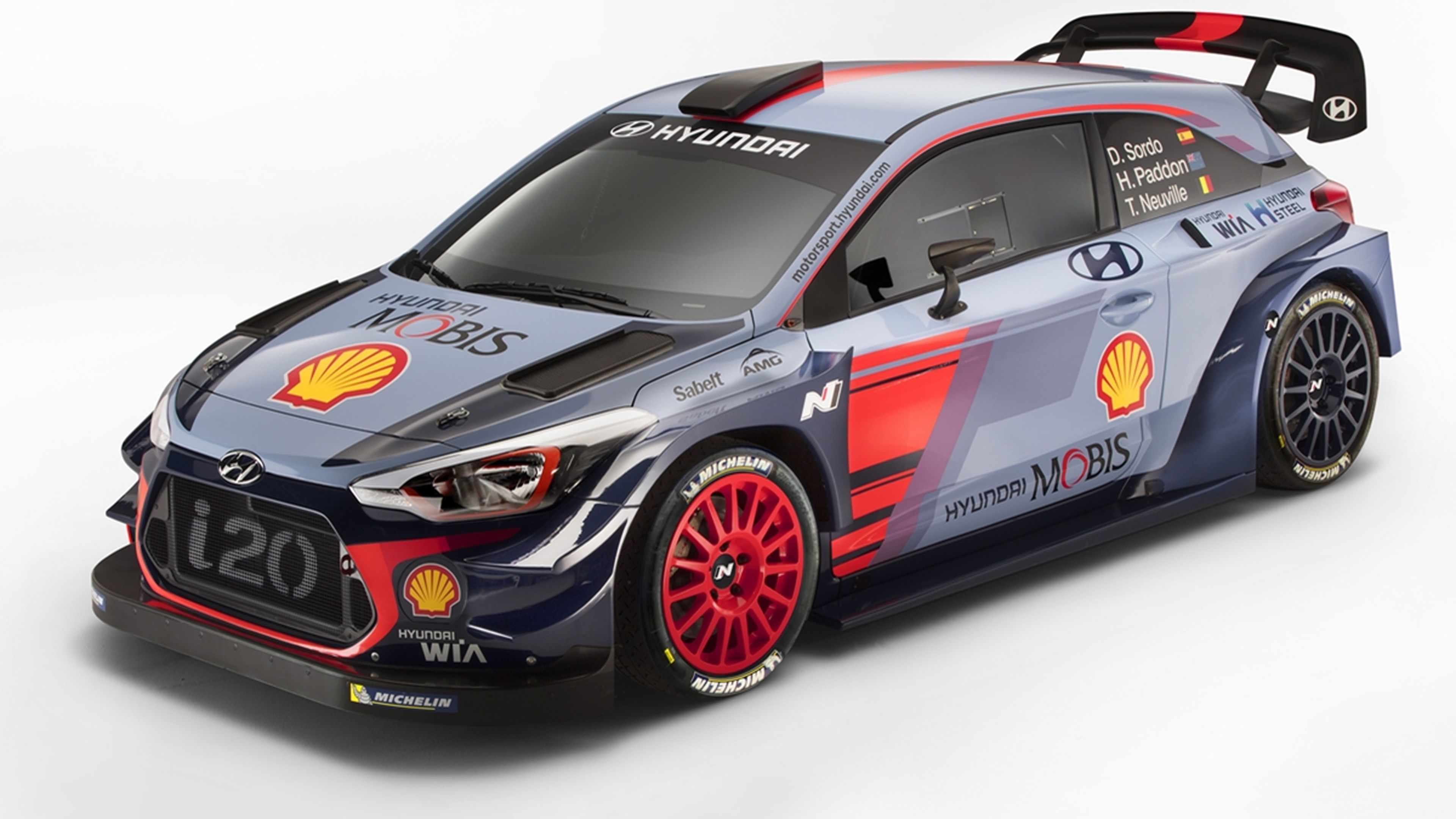 Hyundai presenta el nuevo i20 WRC 2017