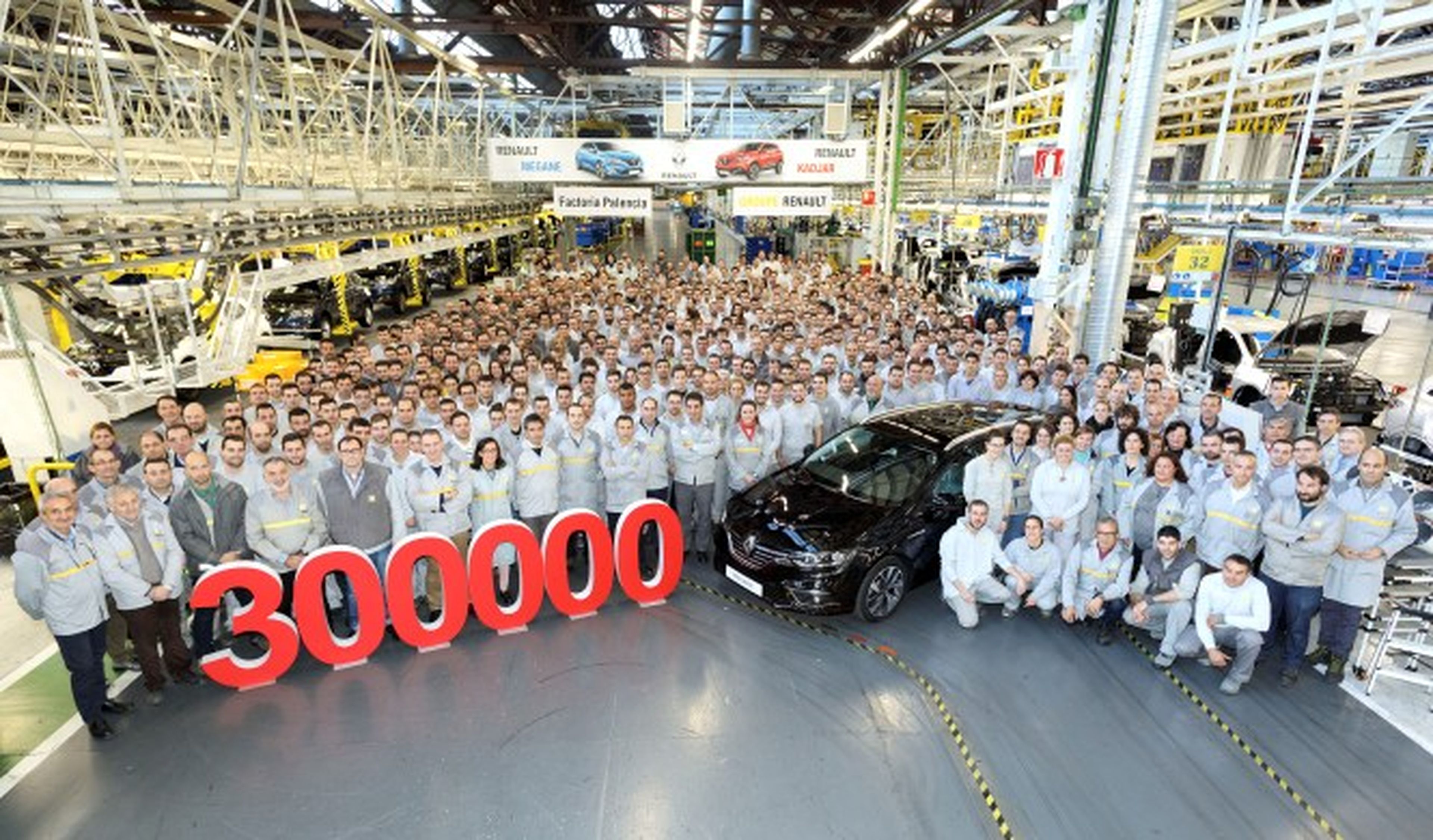 Récord de producción en la planta palentina de Renault