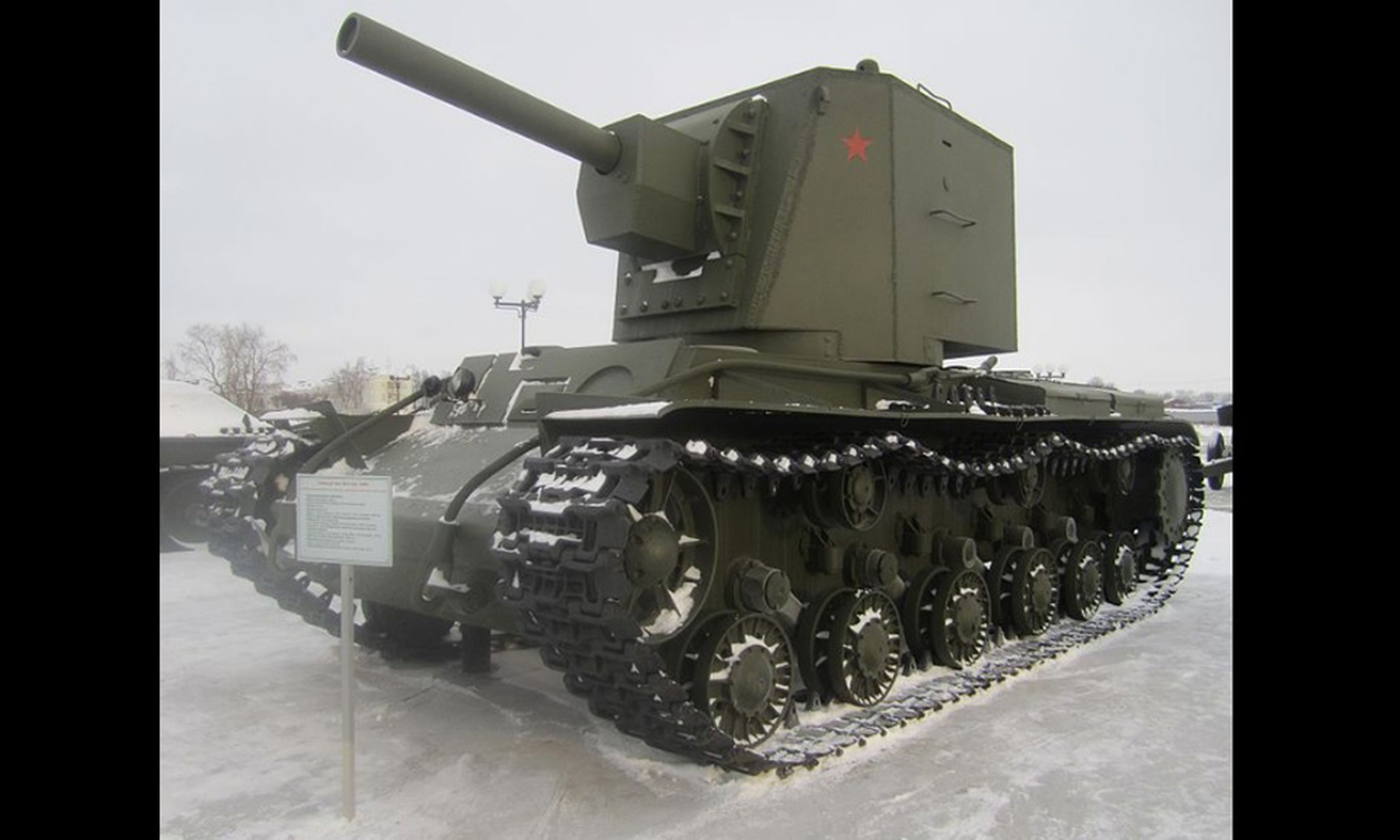 KV-2, el tanque que consiguió parar al ejército nazi