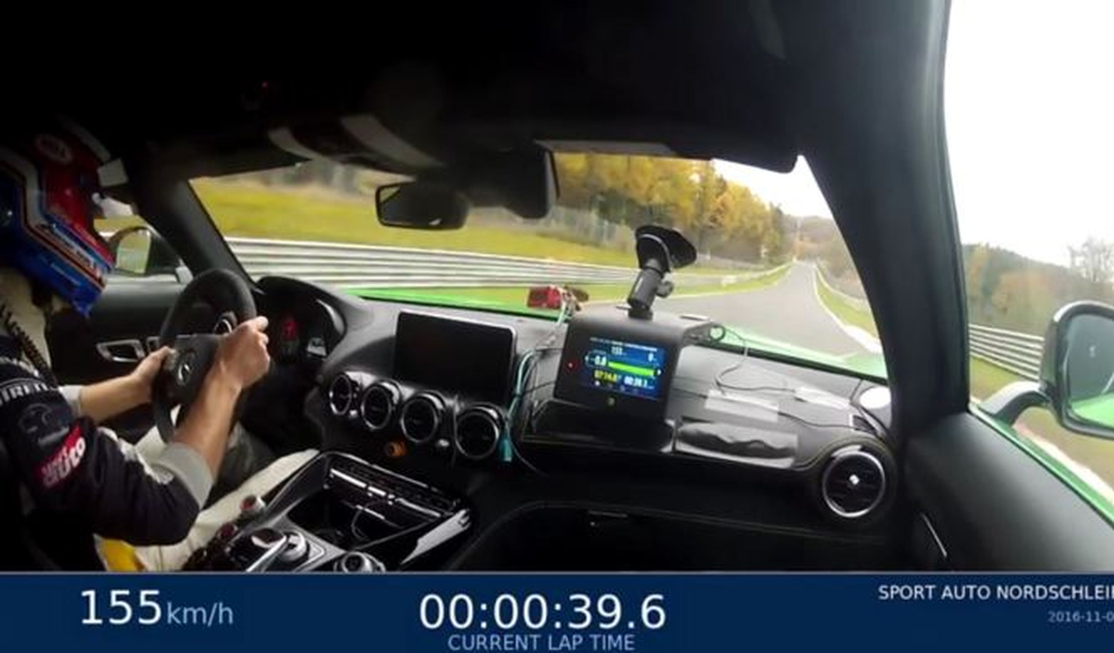 Vídeo: brutal vuelta del Mercedes-AMG GT R en Nürburgring