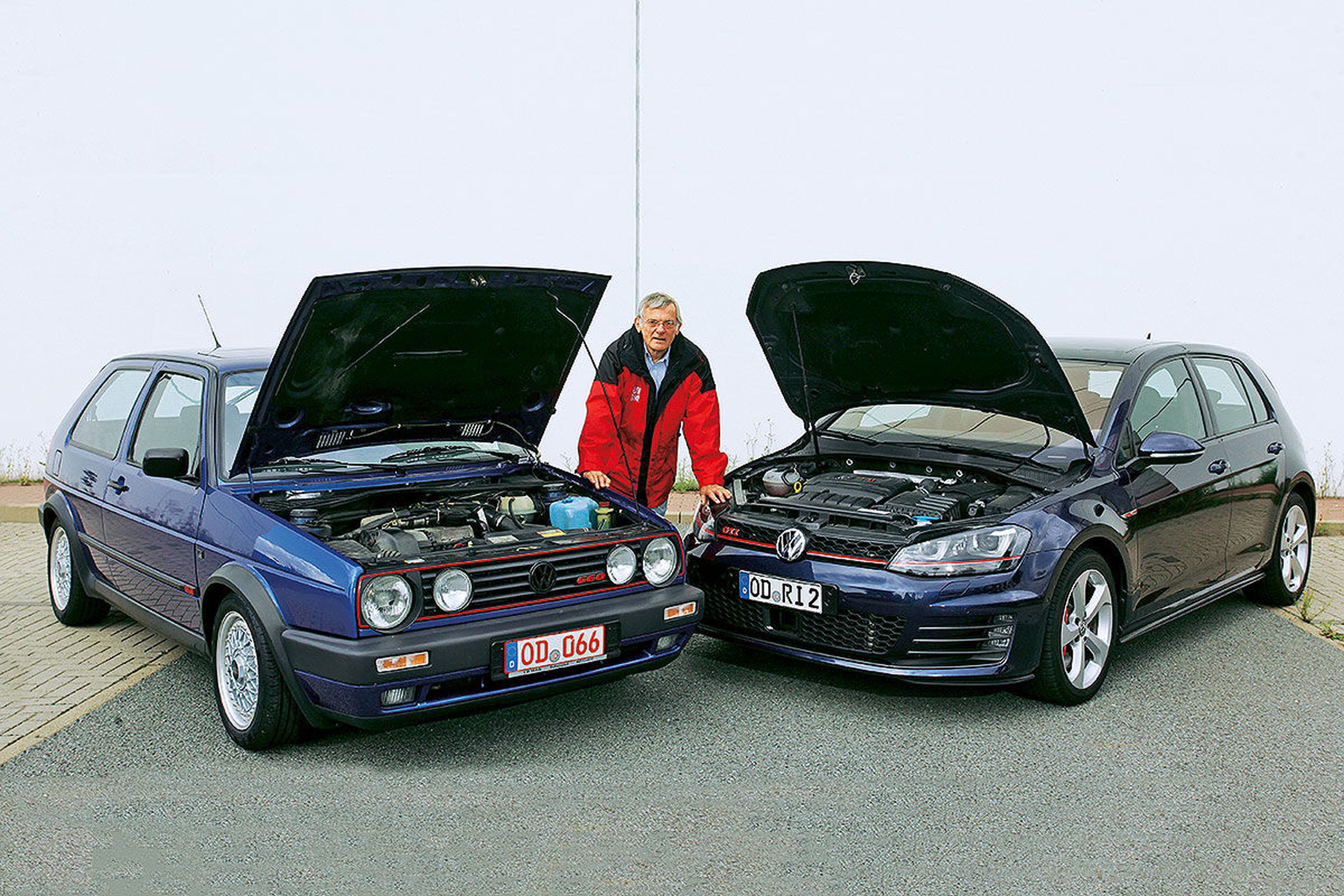 Duelo ayer y hoy: VW Golf 2 GTI G60 vs Golf 7 GTI