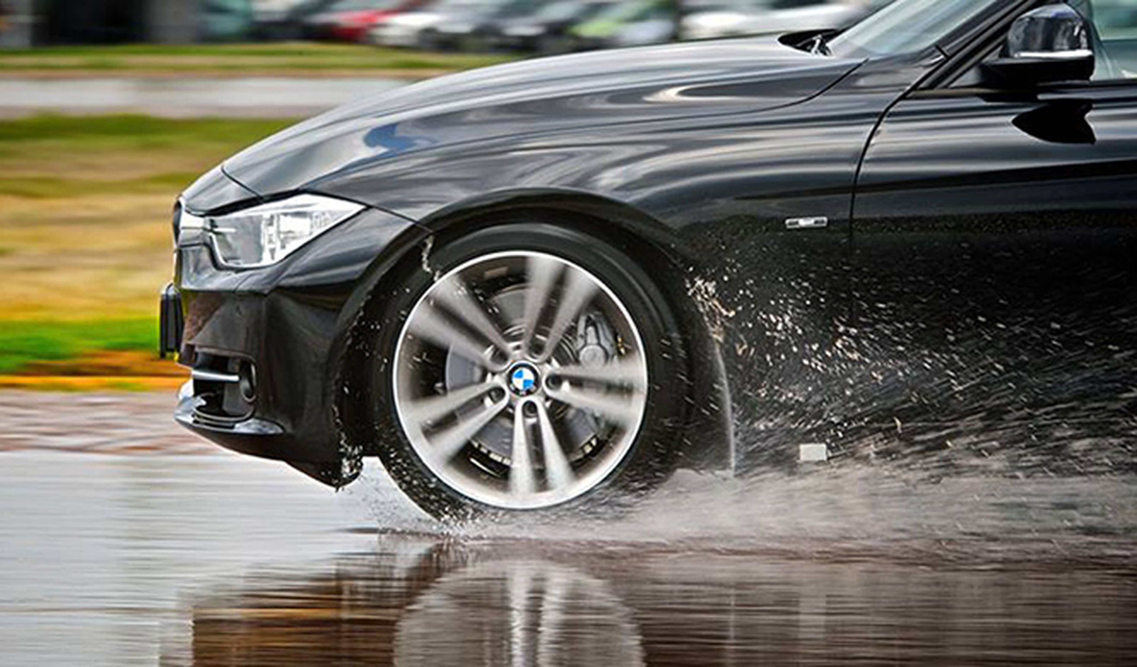 Las importancia de los neumáticos en días de lluvia