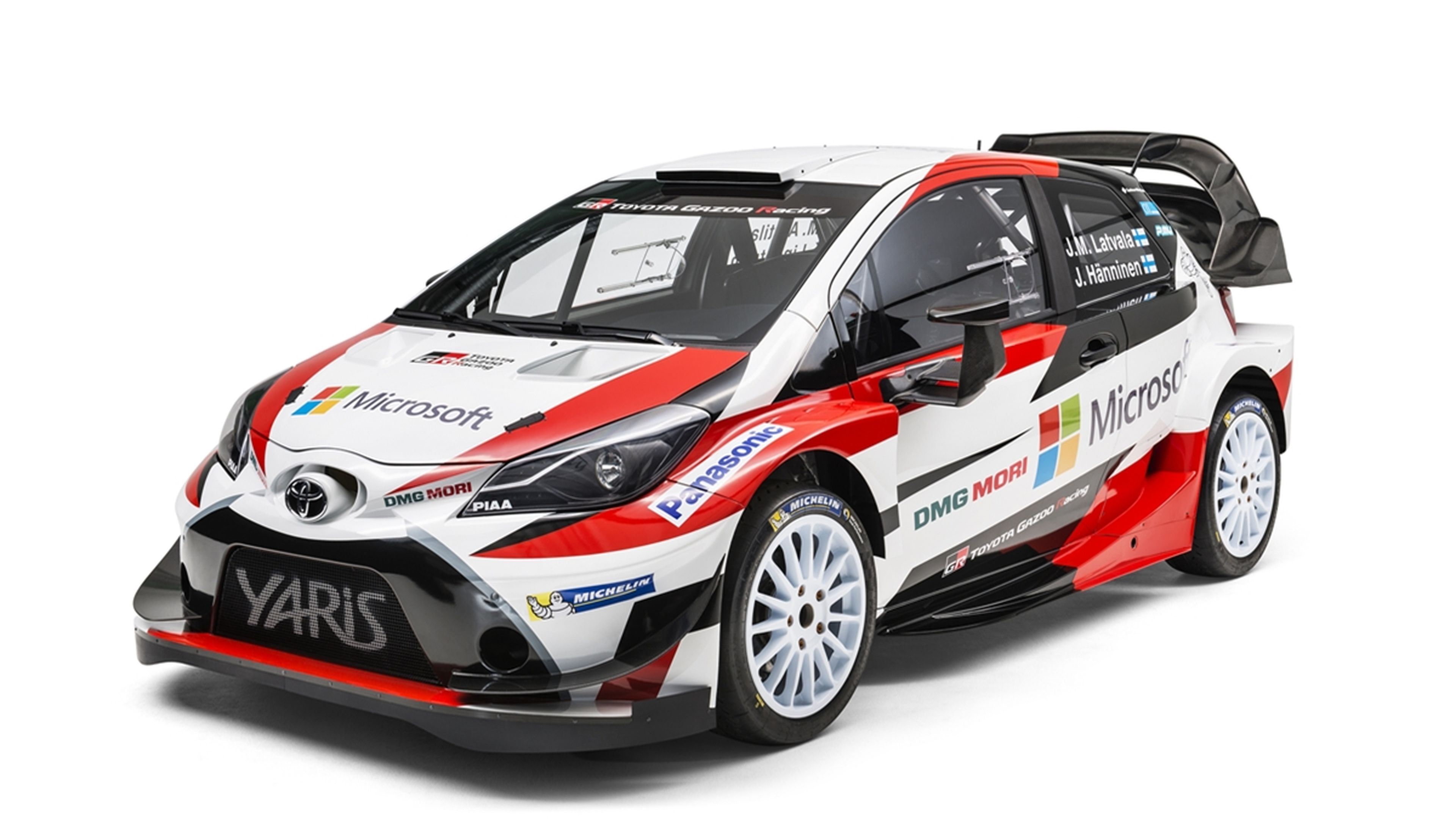 WRC 2017: Toyota presenta el Yaris WRC y anuncia a Latvala