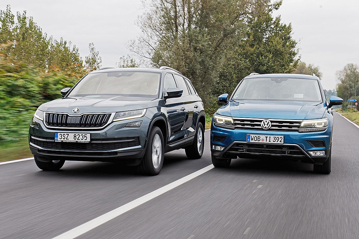 Comparativa Skoda Kodiaq vs VW Tiguan. ¿Gana el checo? Autobild.es