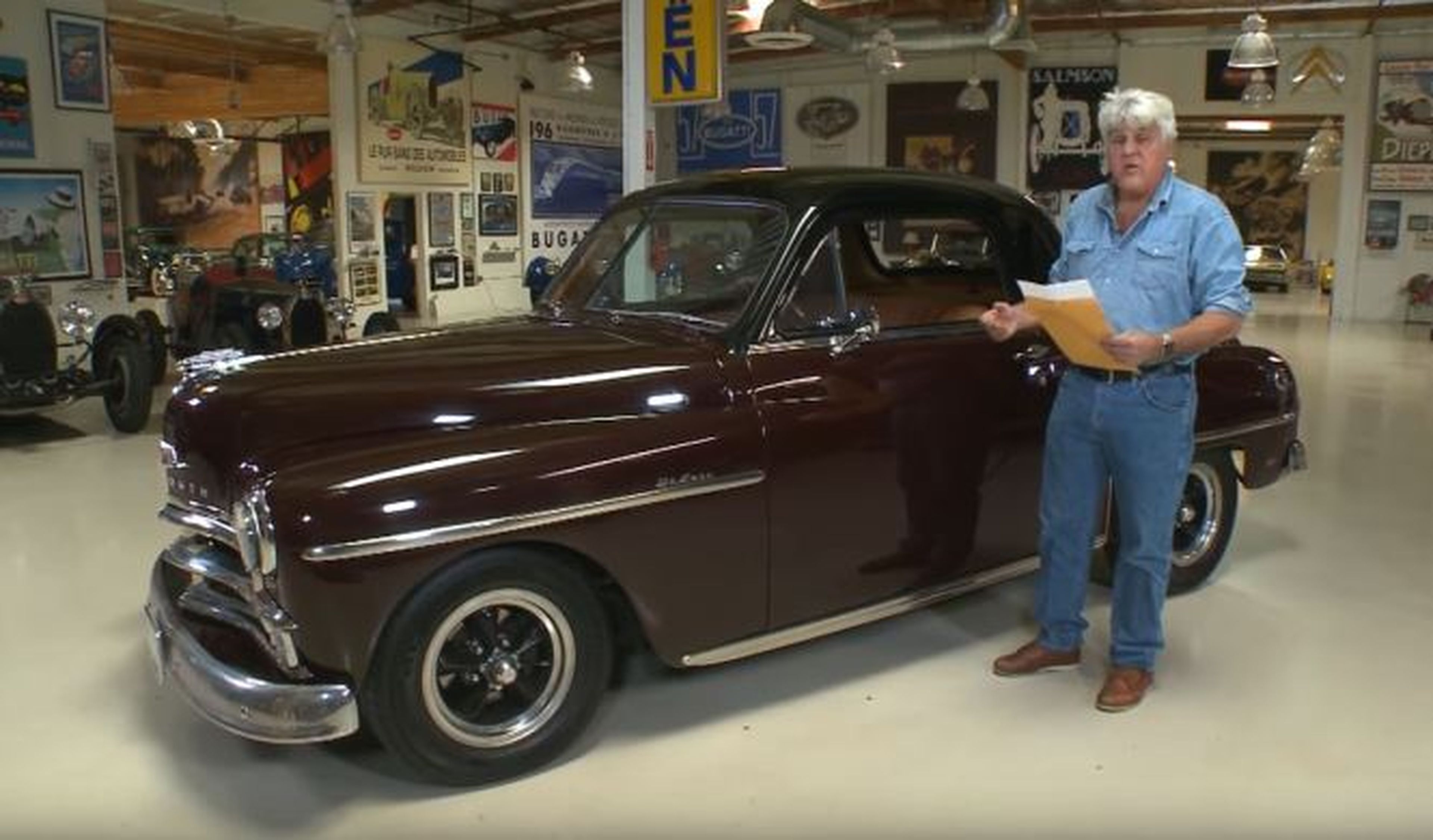 Vídeo: Jay Leno con su Plymouth Business Coupé de 1950