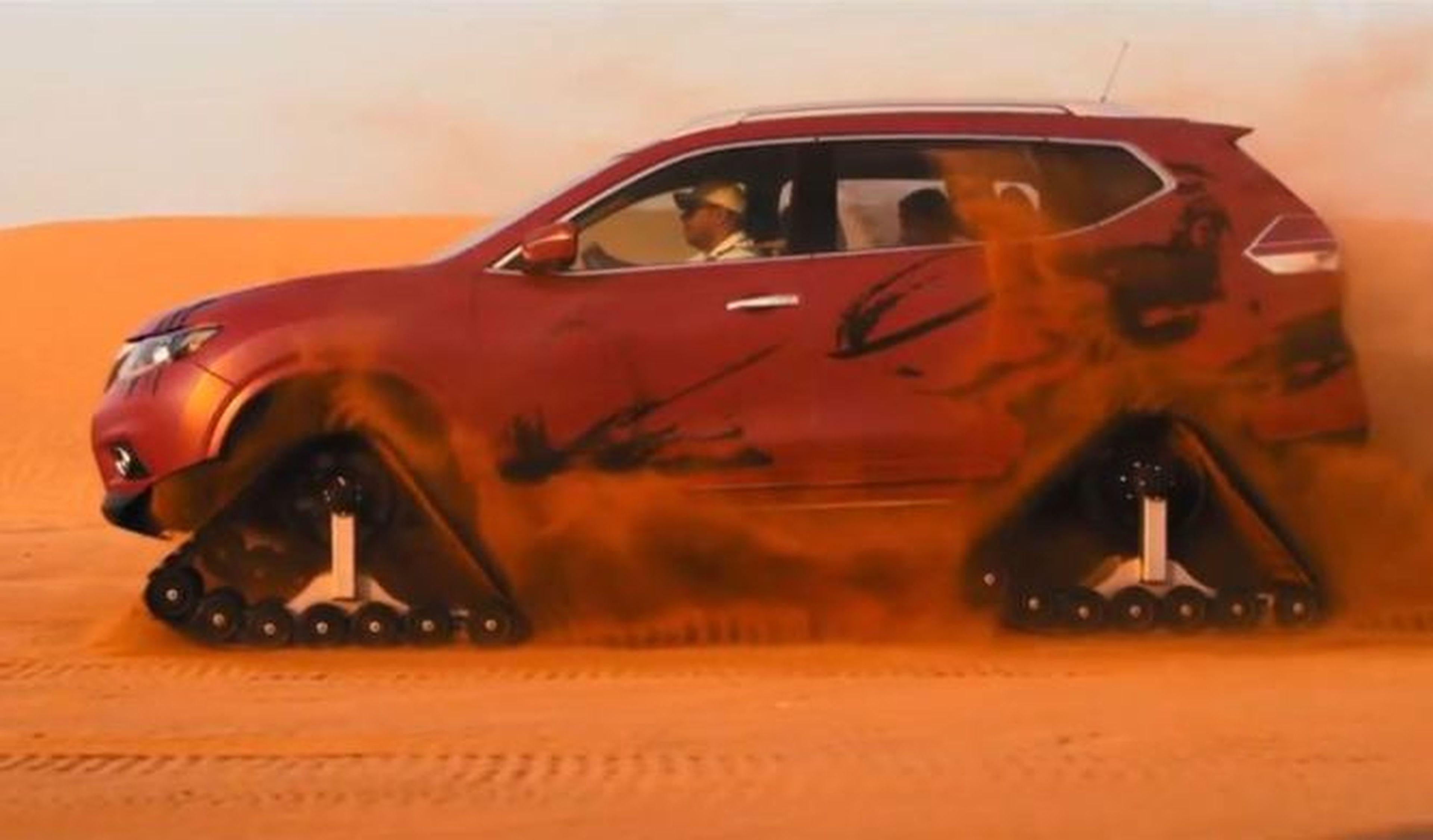 Vídeo: el Nissan X-Trail Desert Warrior en su territorio