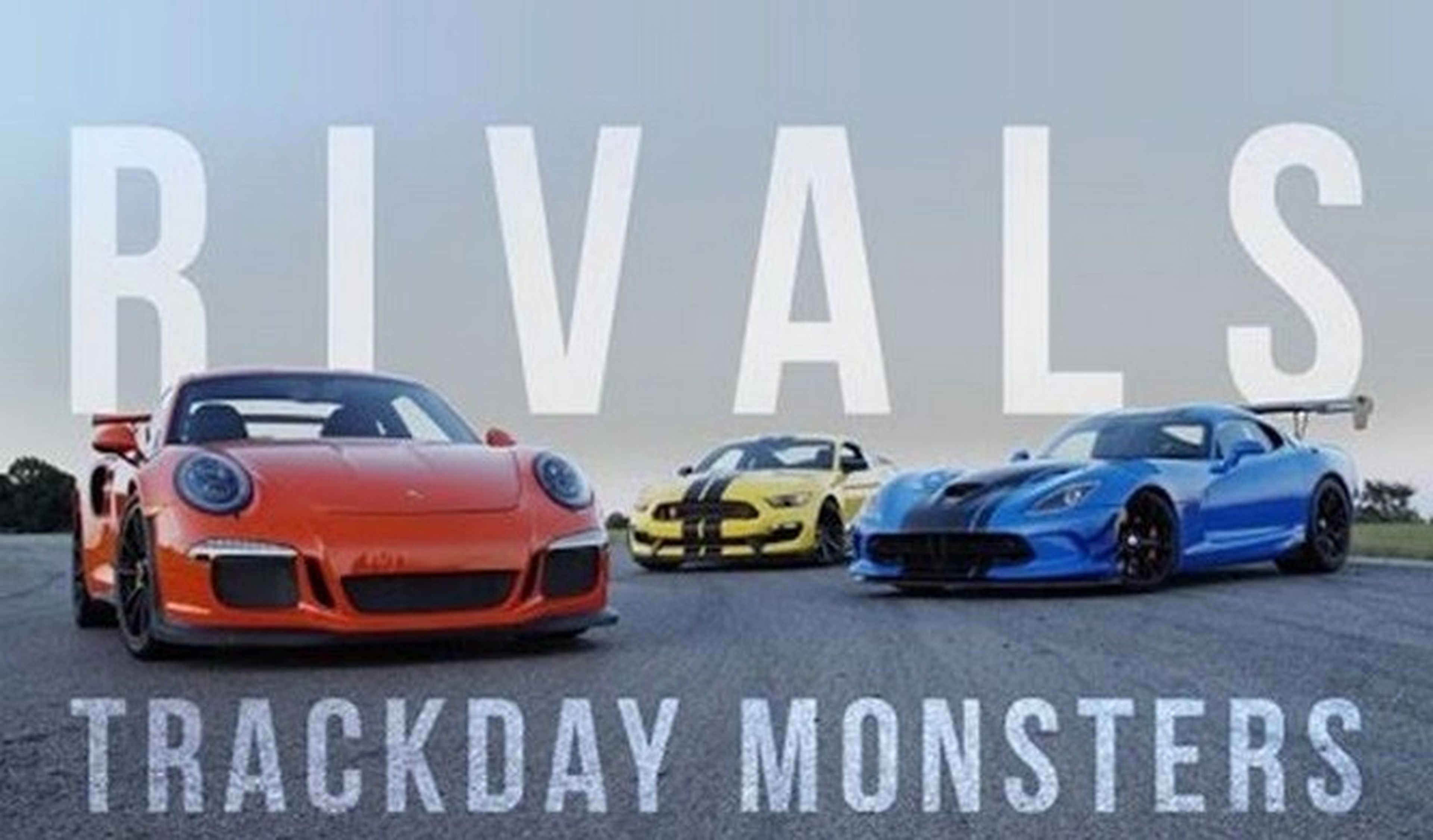 Vídeo: Mustang GT350R VS Viper ACR VS Porsche 911 GT3 RS