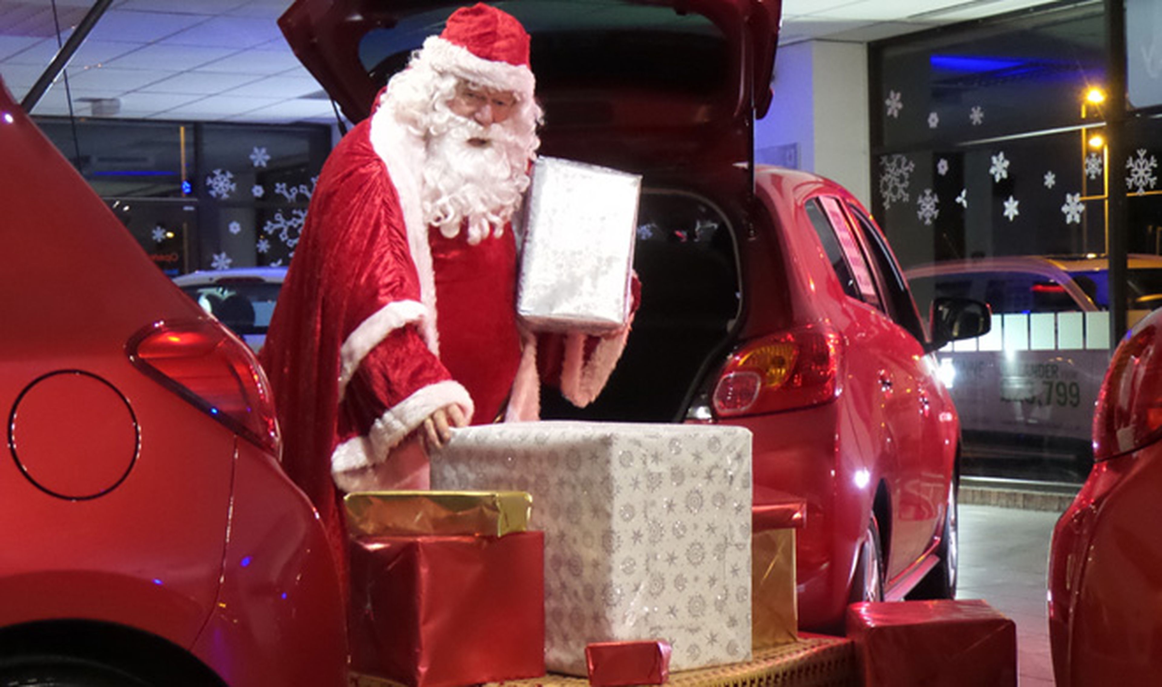 Si Papá Noel viera este Aventador tiraría su trineo