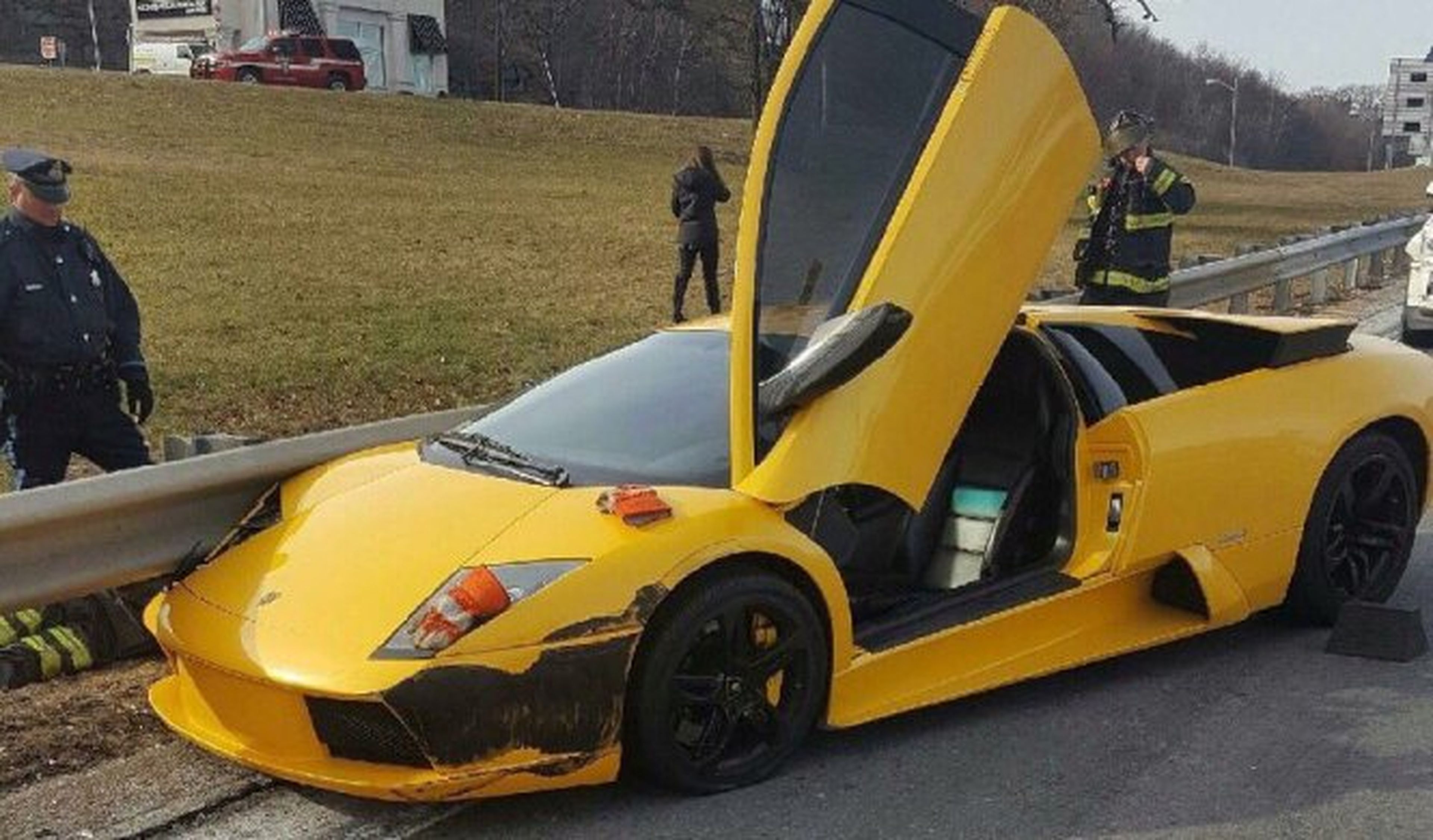 Así acabó este Lamborghini Murciélago en Boston