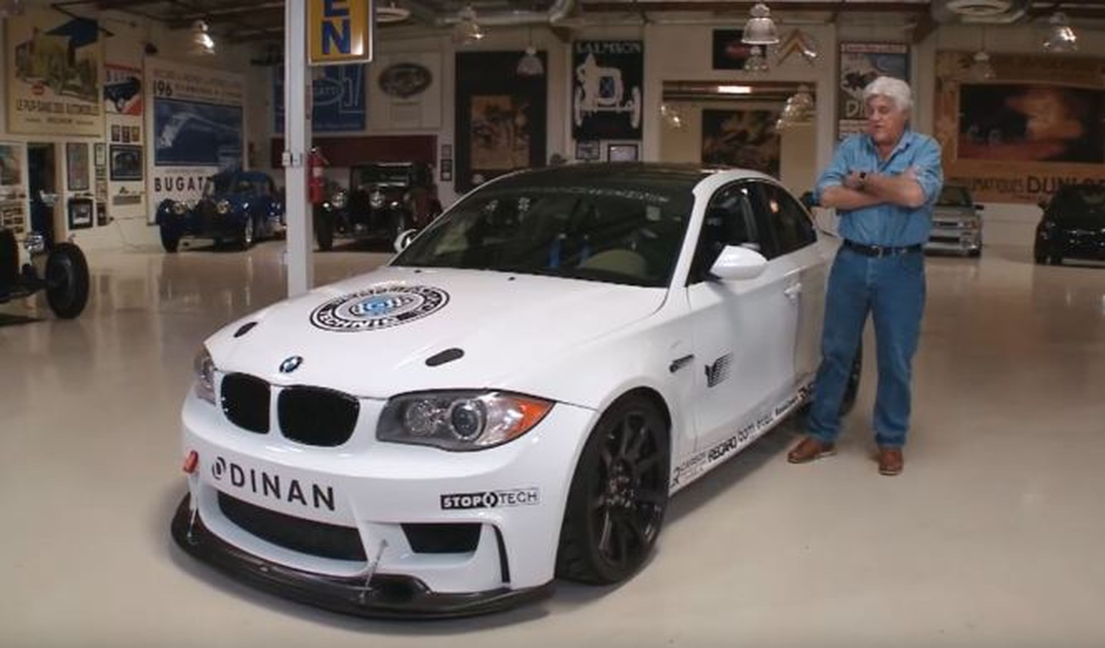 Vídeo: Jay Leno al volante de un BMW 1M con un V8