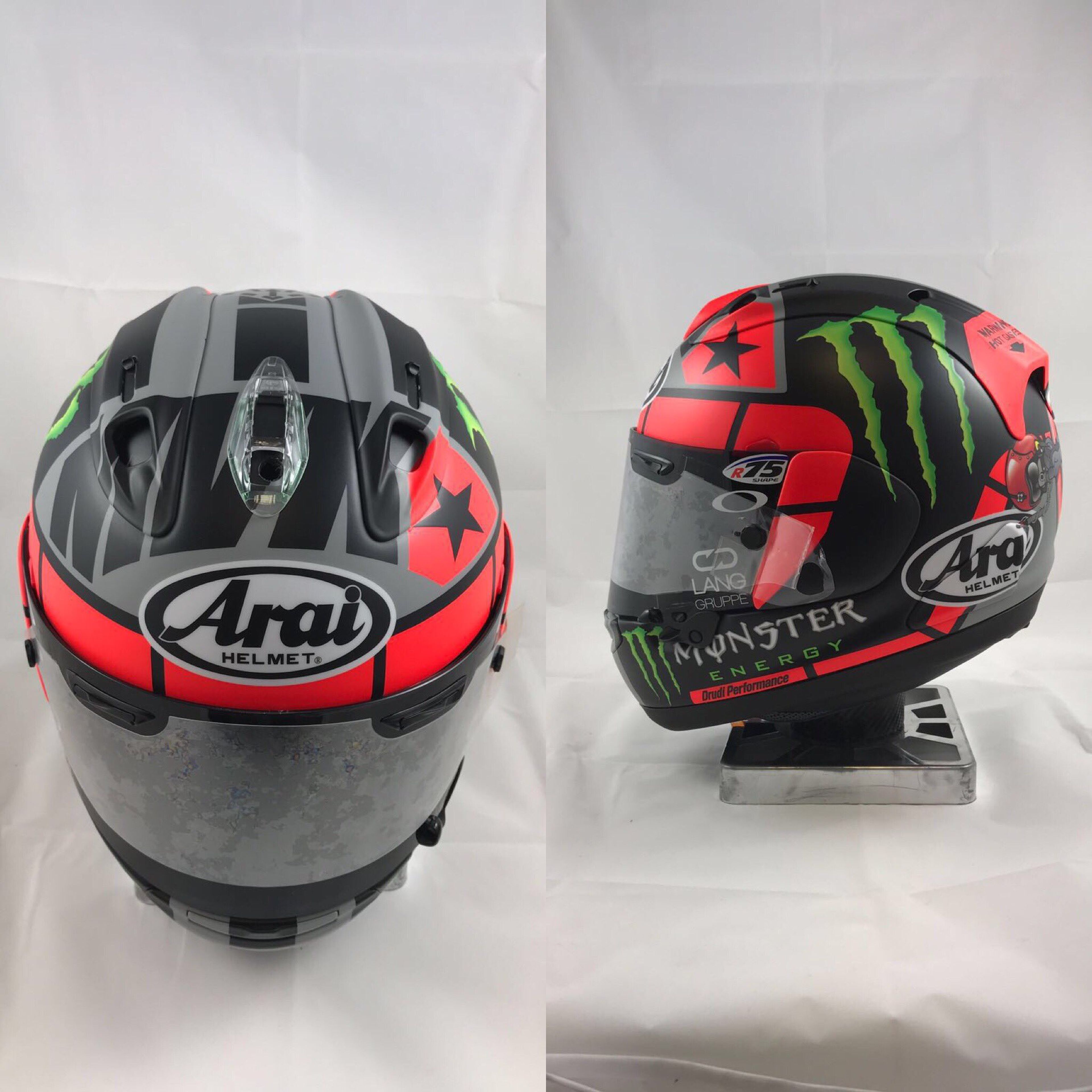 Este es el casco que usará Maverick Viñales en MotoGP 2017
