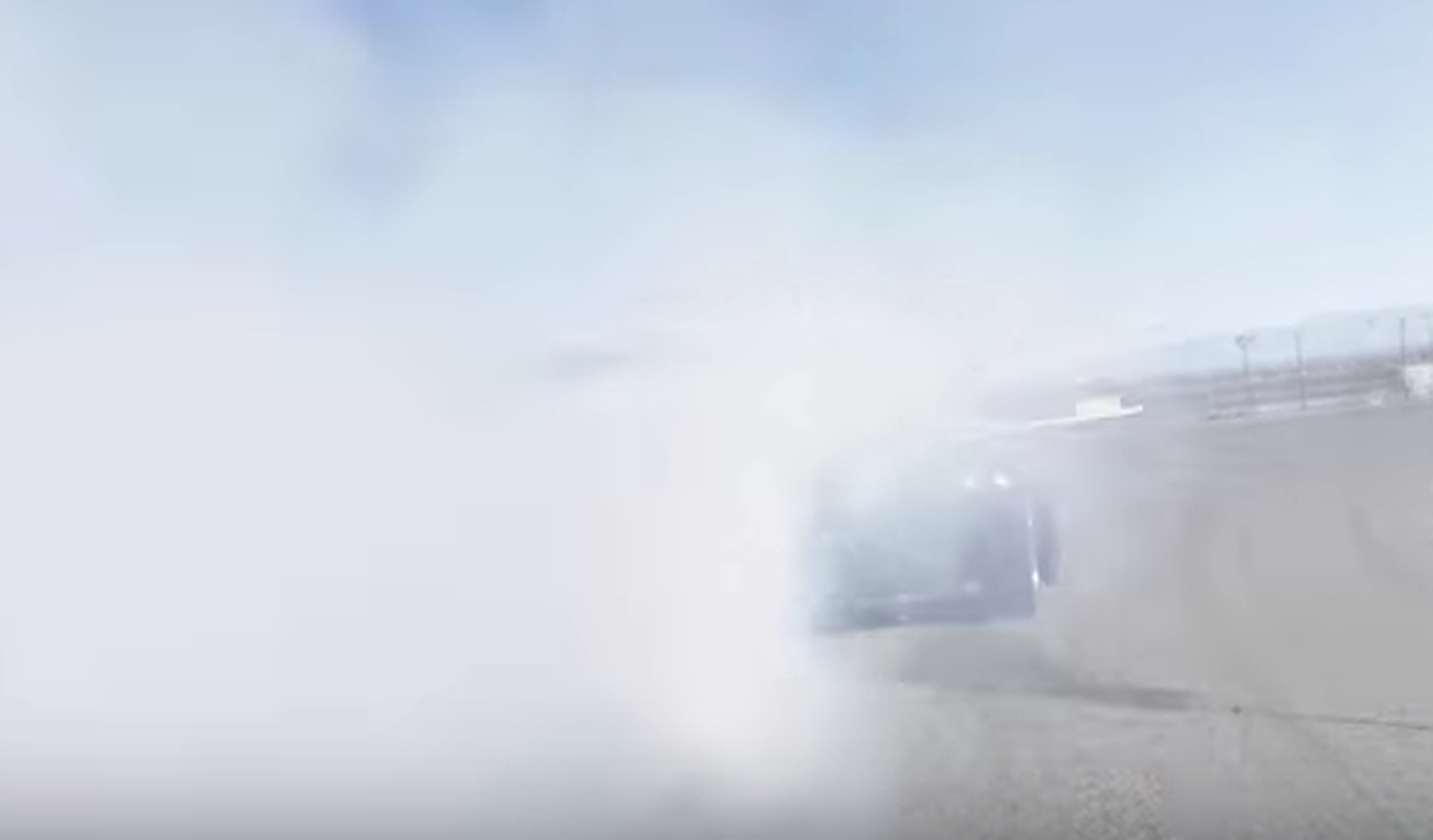 La mayor quemada de rueda de un Nissan 370Z (o casi)