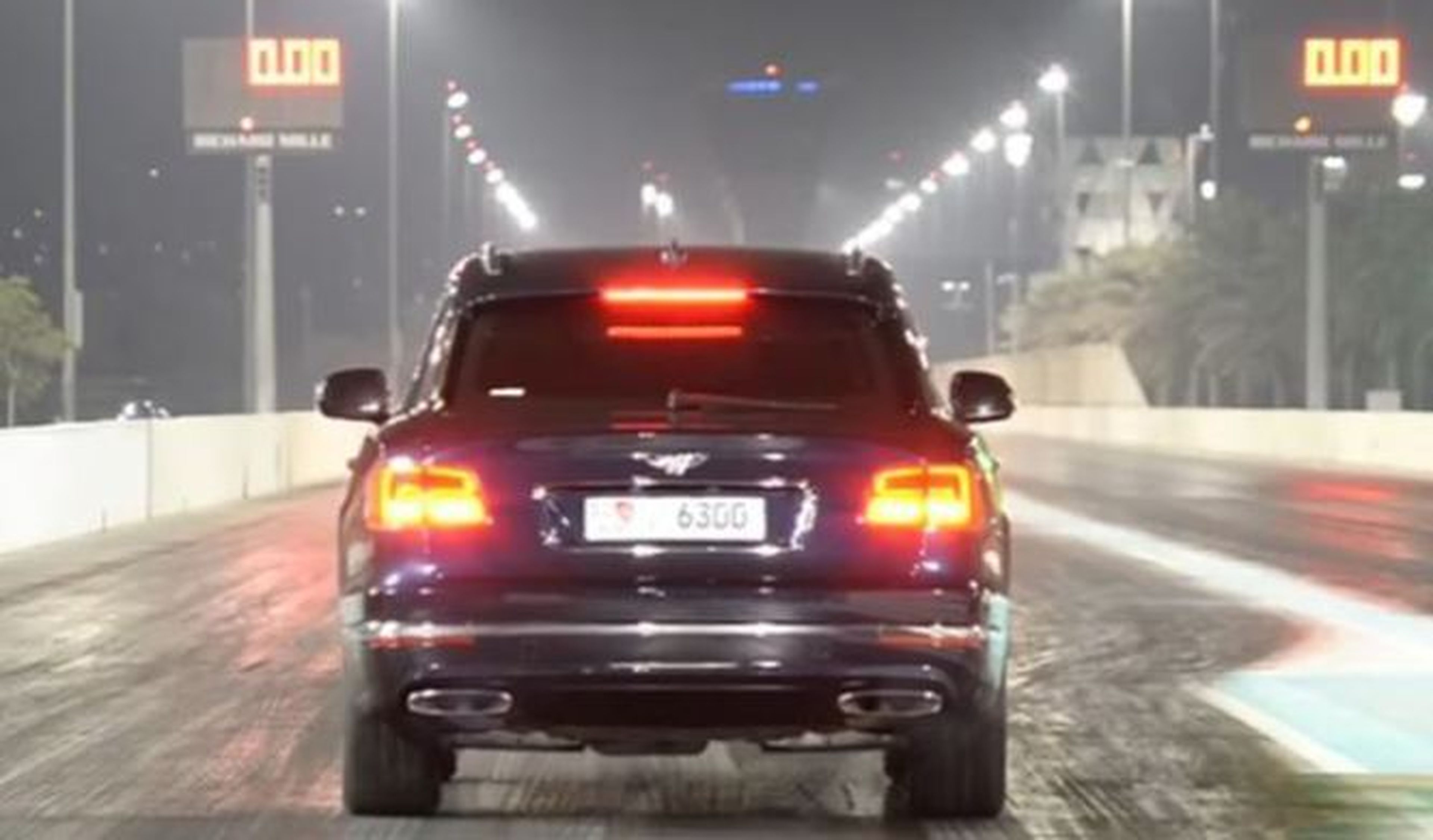 Vídeo: así ataca el Bentley Bentayga al 1/4 de milla