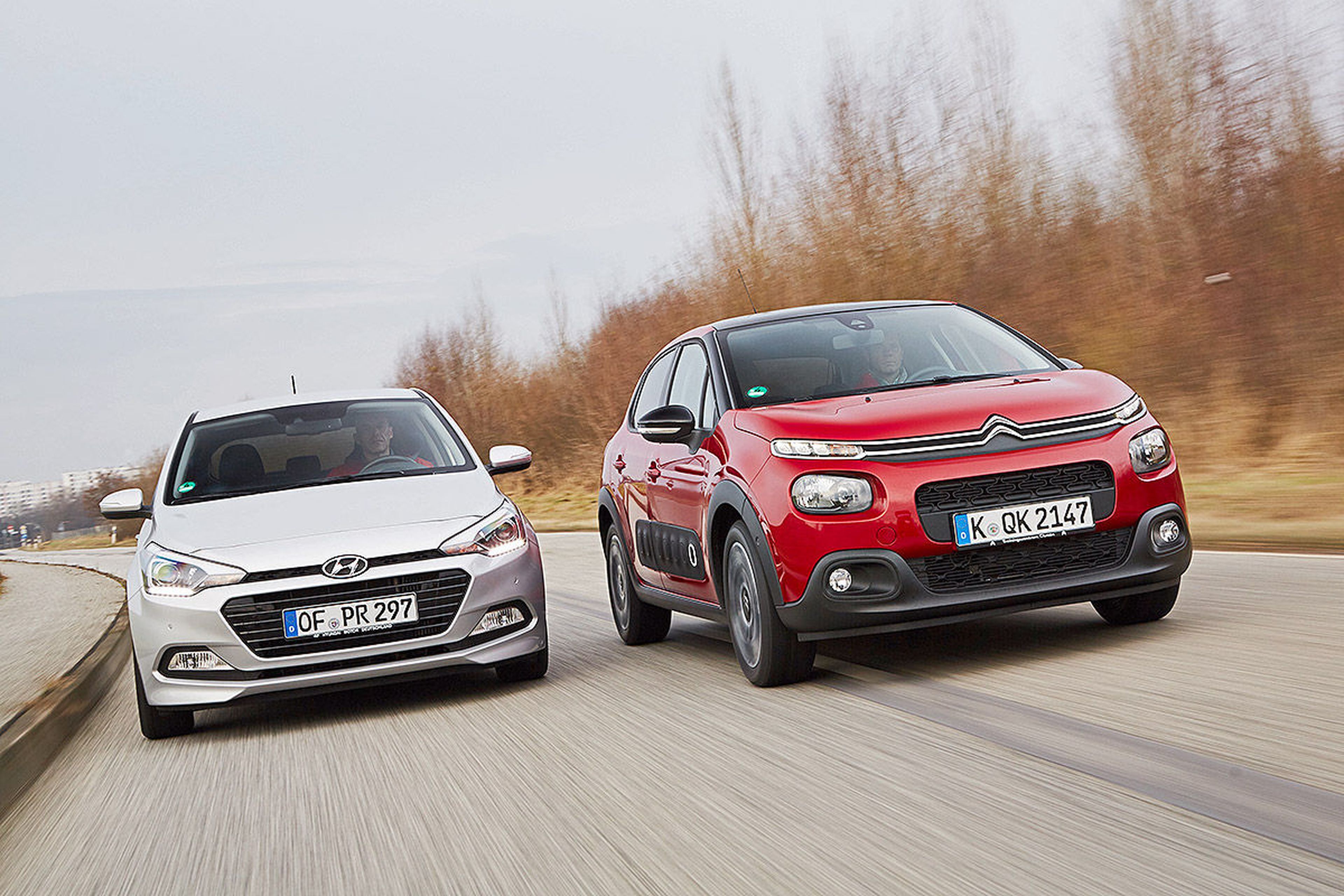 Comparativa: Citroën C3 vs Hyundai i20