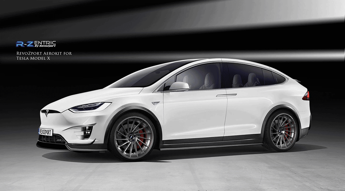 Así luce el Tesla Model X después de una sesión de 'tuneo'