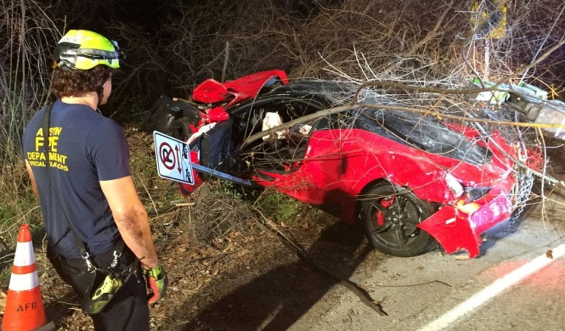 Accidente Ferrari 458 Speciale