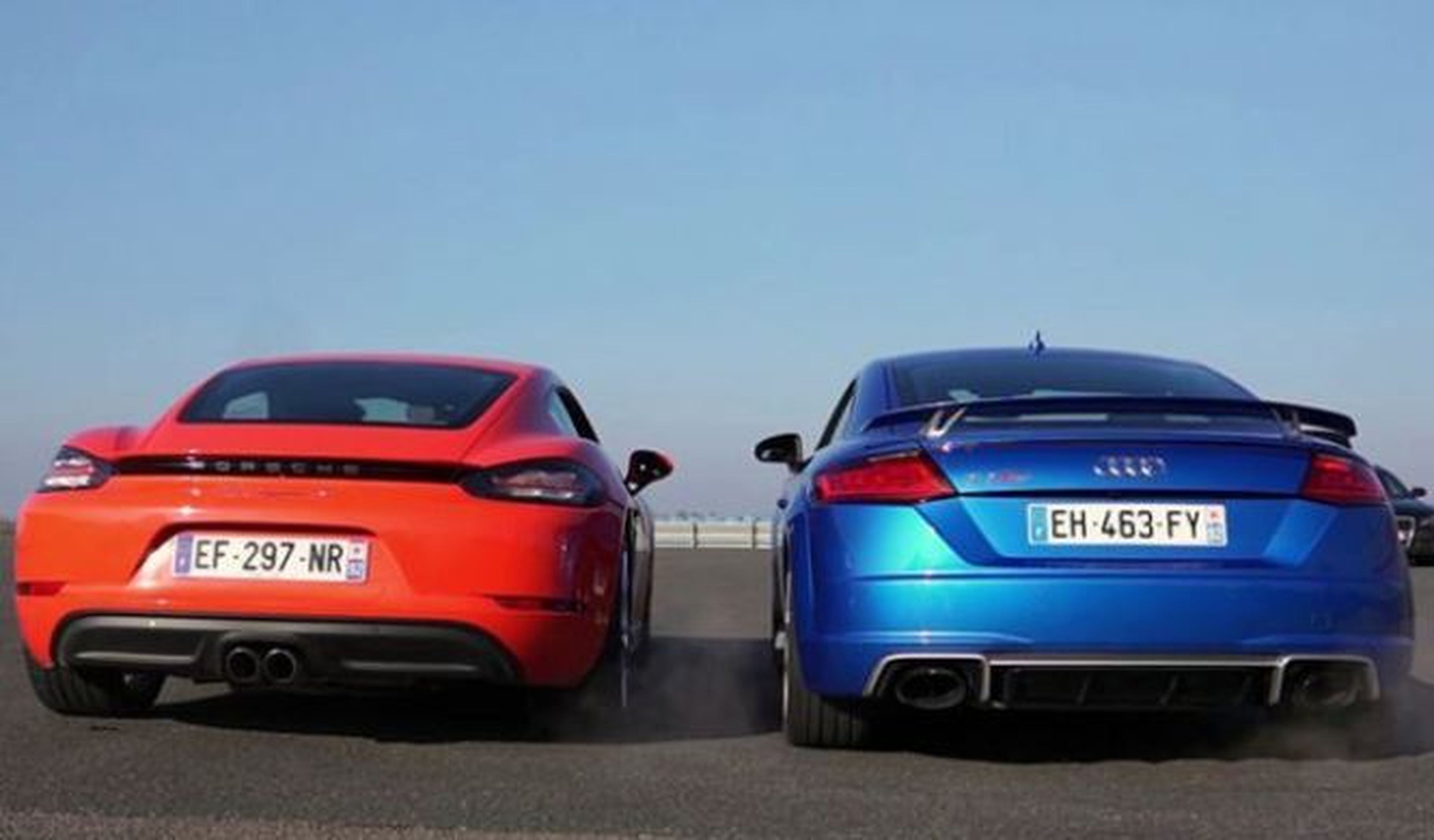 Vídeo: ¿cuál suena mejor, Audi TT RS o Porsche 718 Cayman?