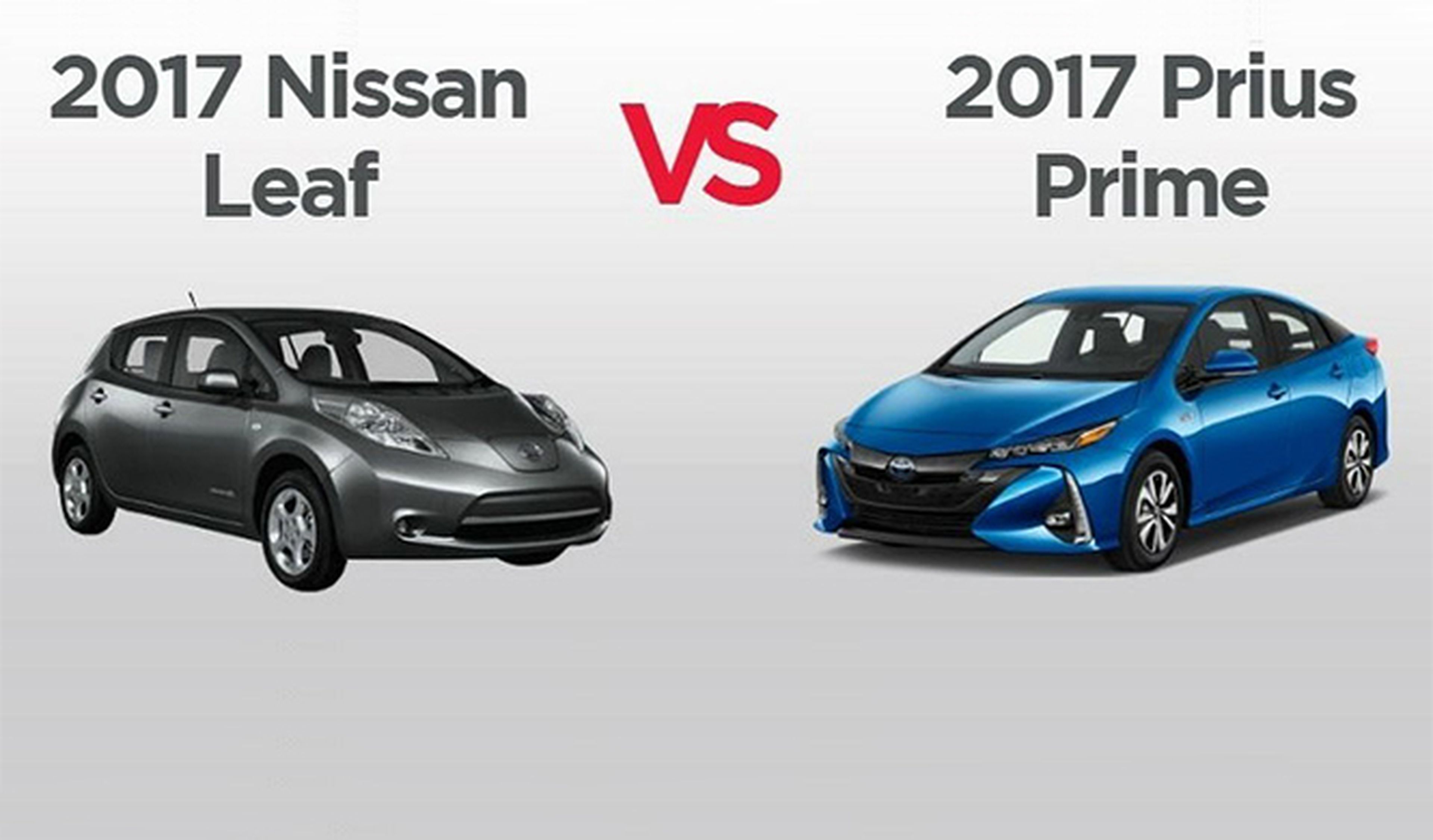 Comparativa técnica: Nissan Leaf vs Toyota Prius Prime