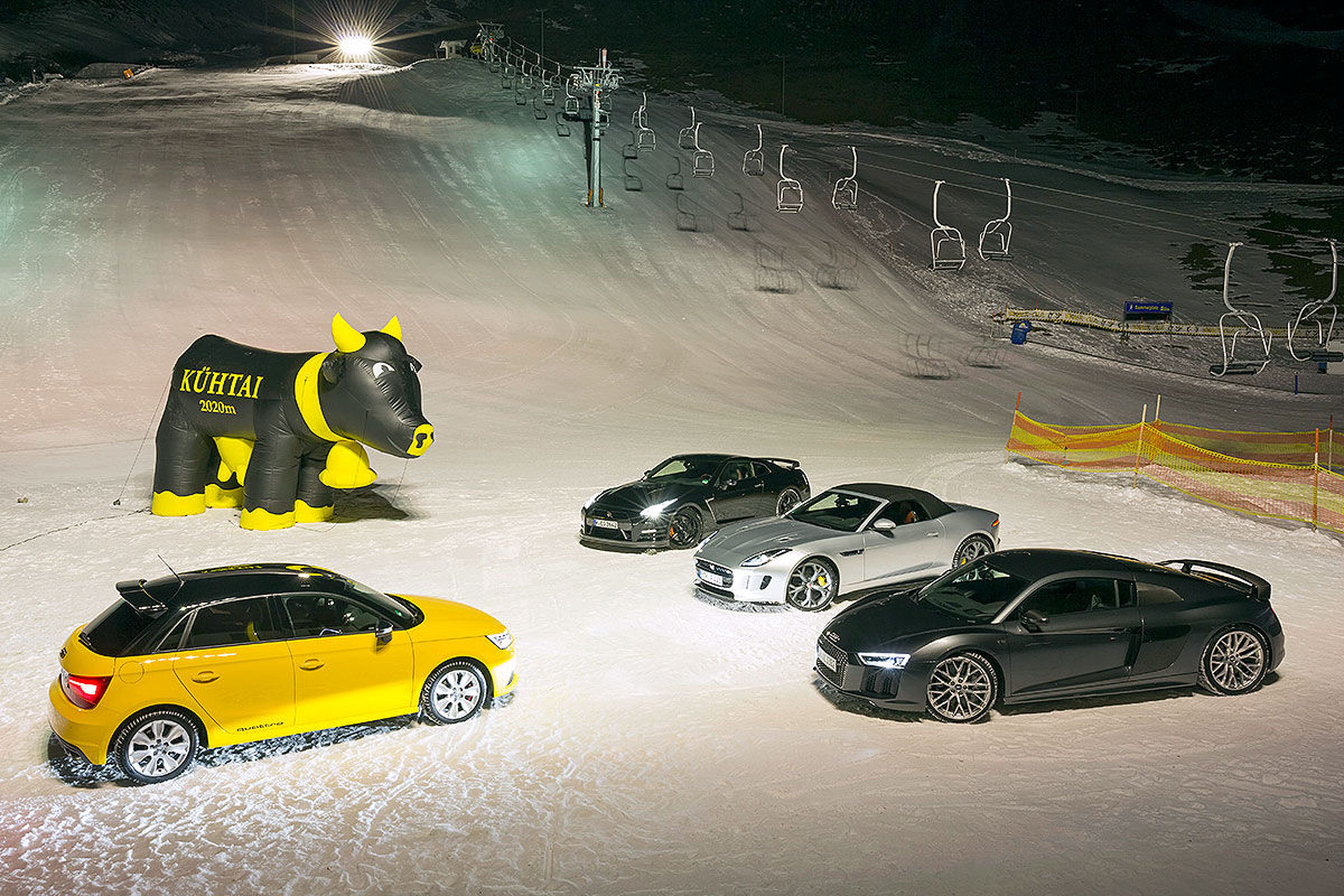 Prueba: 4 deportivos en la nieve