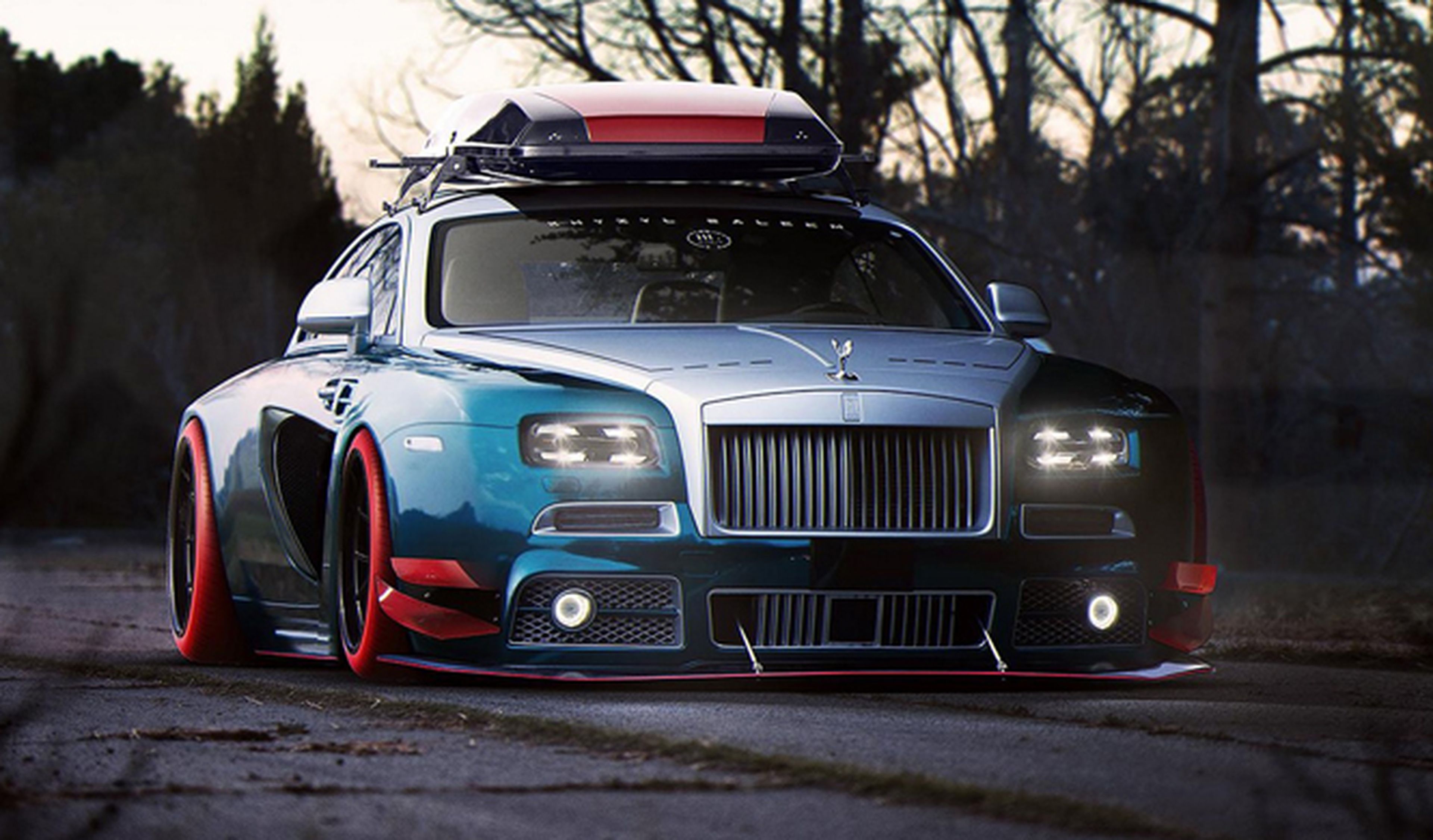 El Rolls-Royce Wraith modificado más salvaje que vas a ver