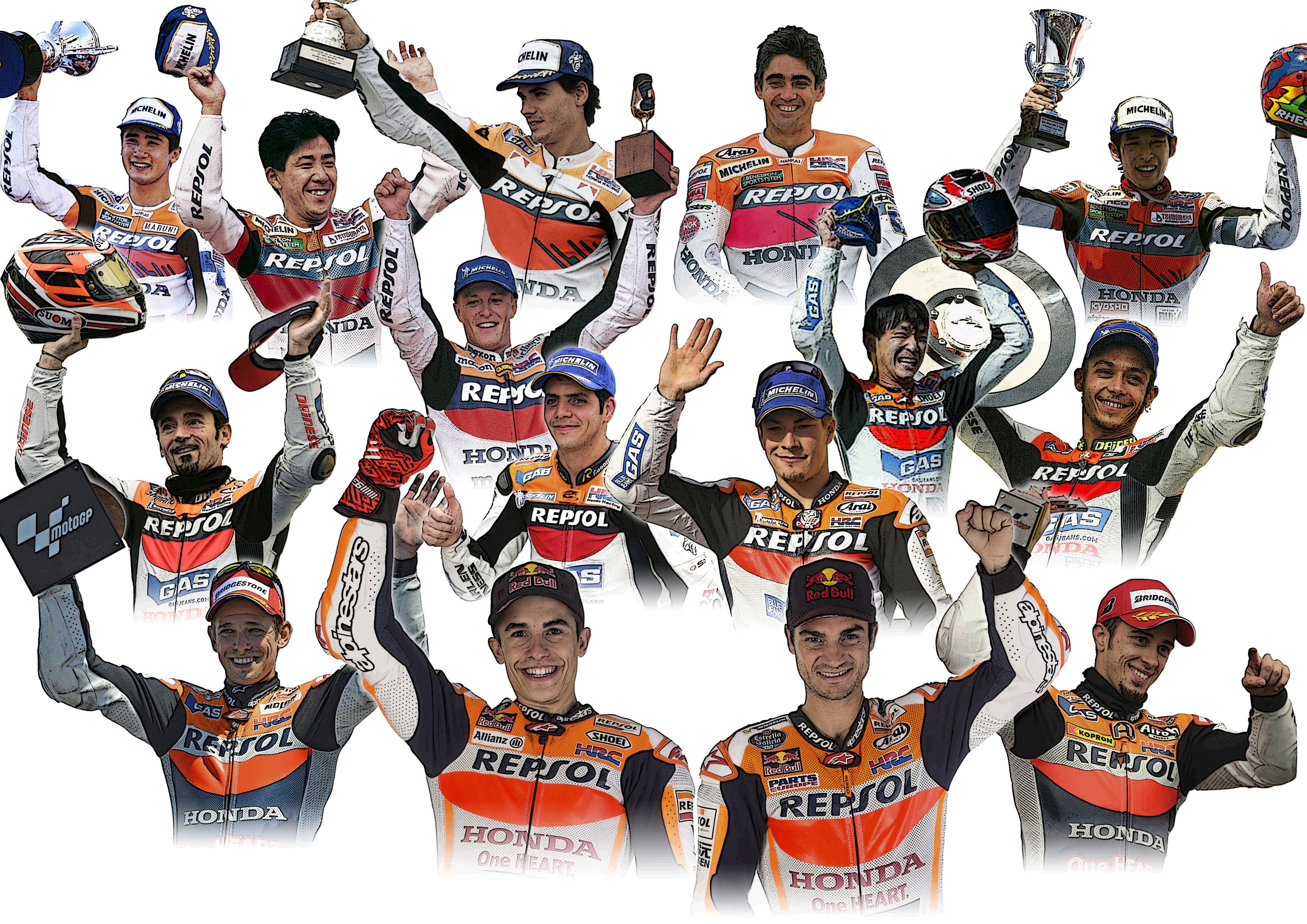 Honda y Repsol: 22 años de éxitos en MotoGP