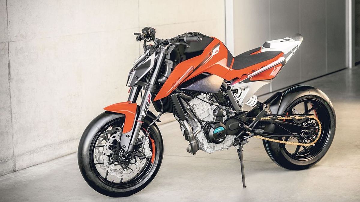 KTM 790 Duke: nuevas fotos espía con la moto casi acabada