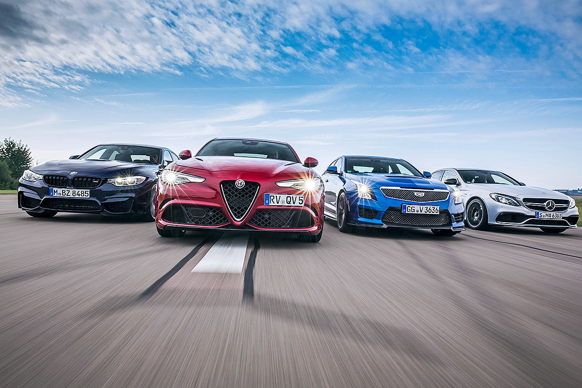 Comparativa Alfa Giulia Qv Contra Bmw M3 Y Compa 241 237 A
